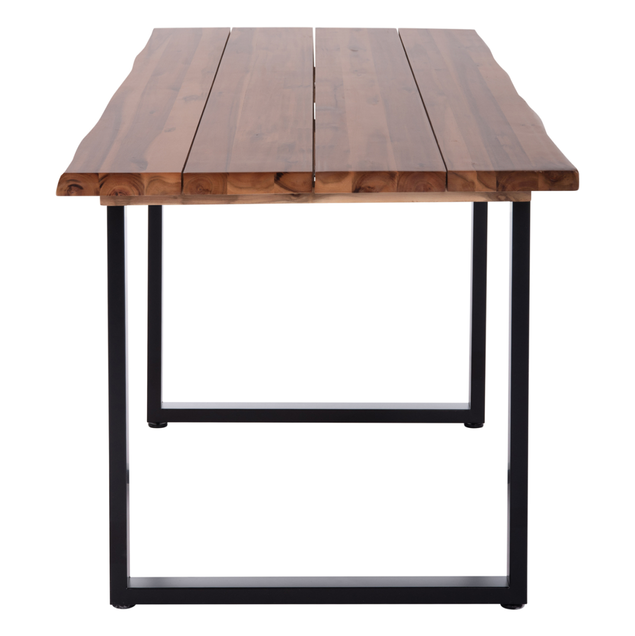 OUTDOOR DINING TABLE FRIGGO HM6297.01 ACACIA WOOD 3.5cm thick--METAL LEGS 160x80x77Hcm [5]