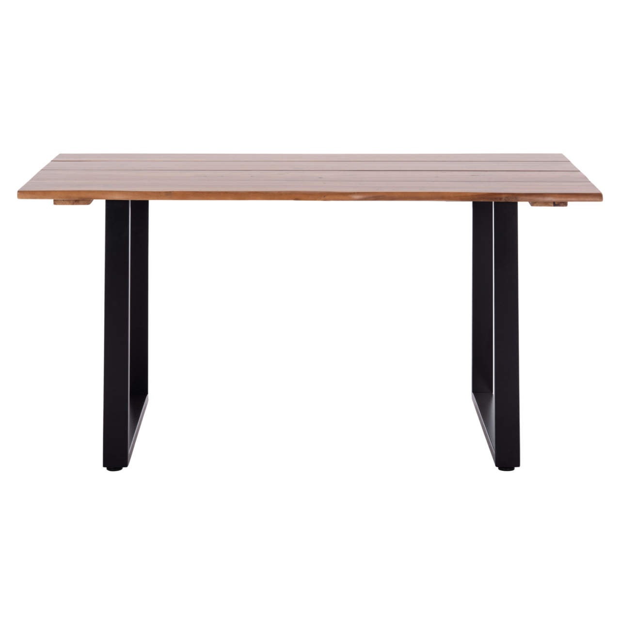 OUTDOOR DINING TABLE FRIGGO HM6297.02 ACACIA WOOD 2.6cm thick--METAL LEGS 160x80x76Hcm [3]