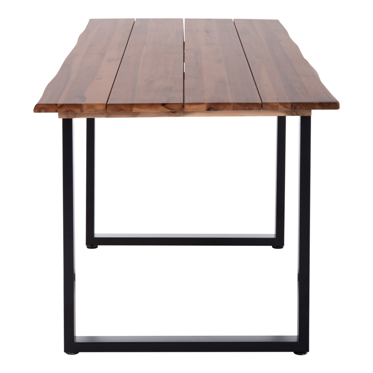 OUTDOOR DINING TABLE FRIGGO HM6297.02 ACACIA WOOD 2.6cm thick--METAL LEGS 160x80x76Hcm [5]