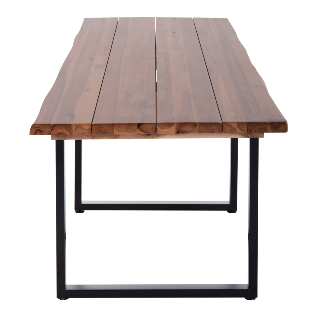 OUTDOOR DINING TABLE FRIGGO HM6298.01 ACACIA WOOD 3.5cm thick--METAL LEGS 200x100x77Hcm [5]