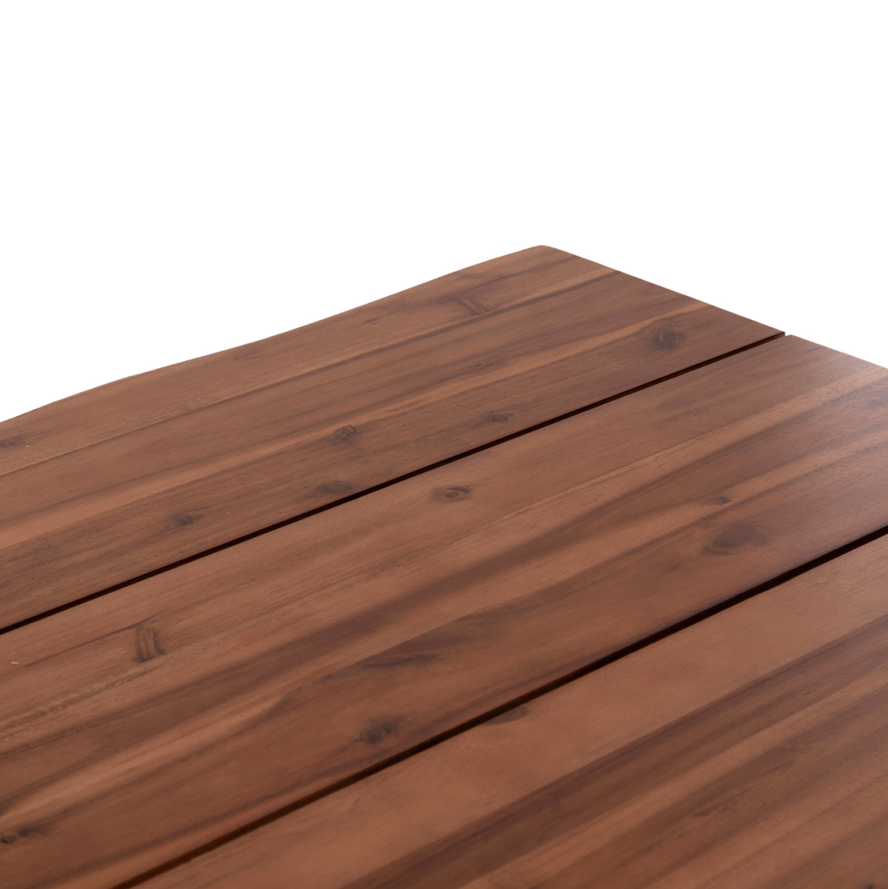 OUTDOOR DINING TABLE FRIGGO HM6375.02 ACACIA WOOD 2.6cm thick--METAL LEGS 160x80x76Hcm [6]