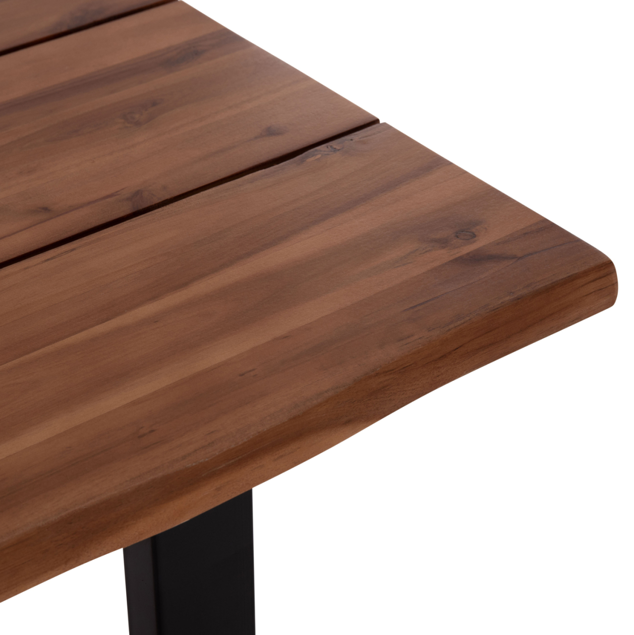 OUTDOOR DINING TABLE FRIGGO HM6375.02 ACACIA WOOD 2.6cm thick--METAL LEGS 160x80x76Hcm [8]