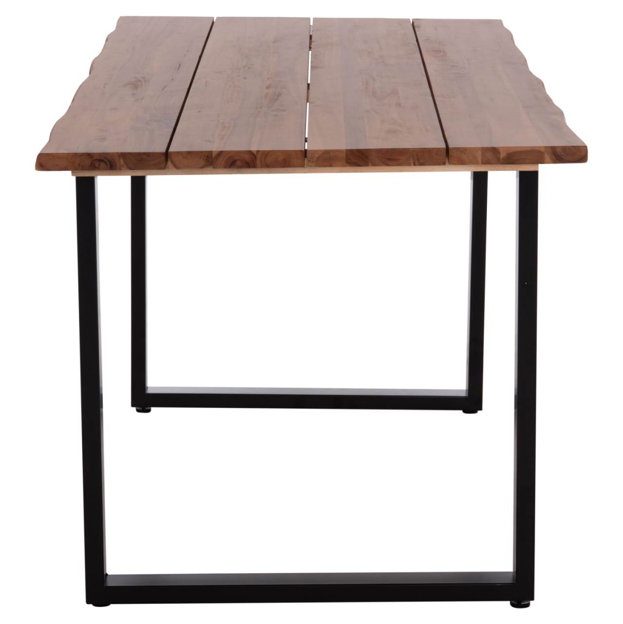 OUTDOOR DINING TABLE FRIGGO HM6375.02 ACACIA WOOD 2.6cm thick--METAL LEGS 160x80x76Hcm [4]