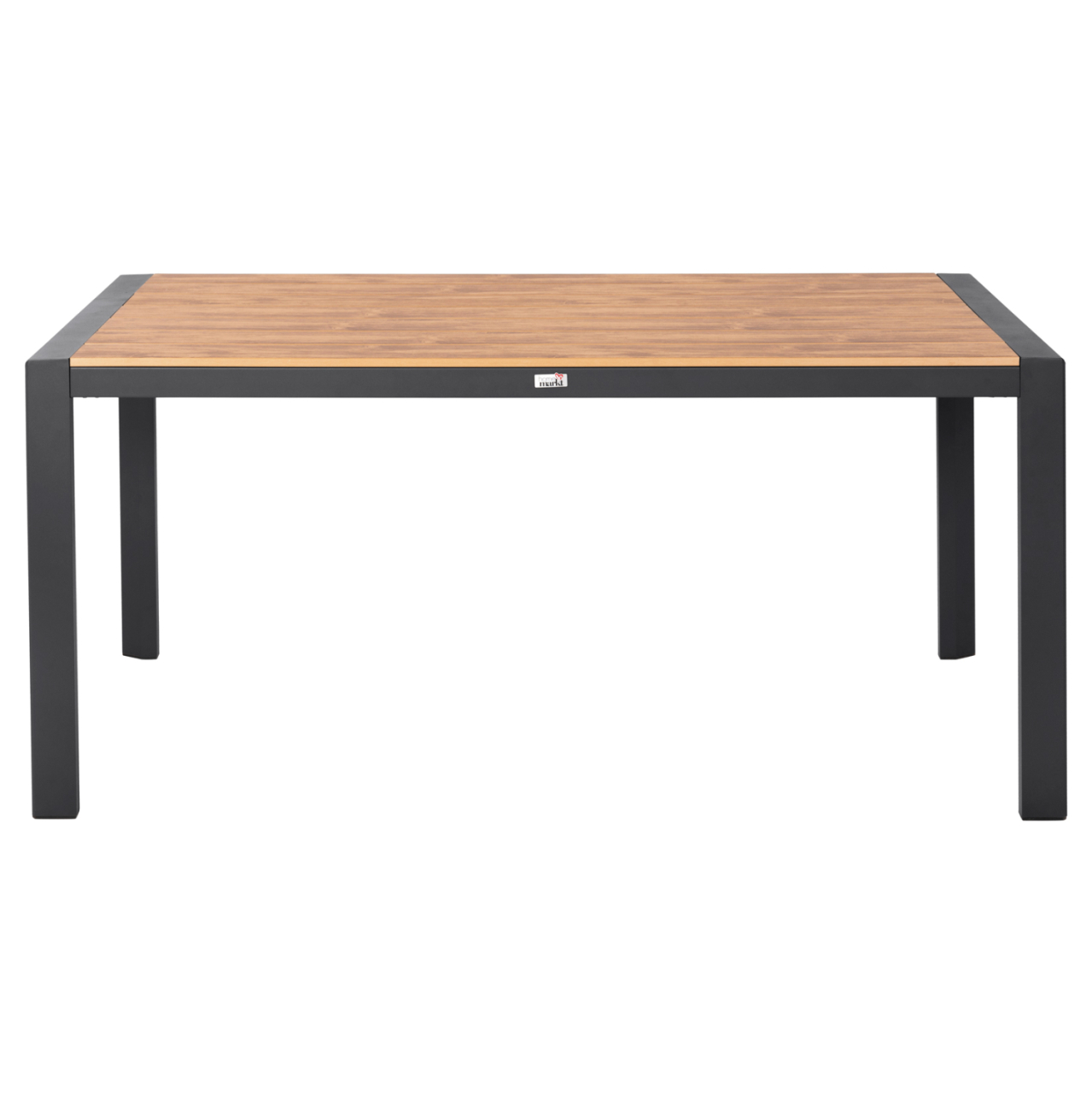 OUTDOOR DINING TABLE GOYA HM6059.03 ALUMINUM IN ANTHRACITE and POLYWOOD TABLETOP 160X80Χ75Hcm. [3]
