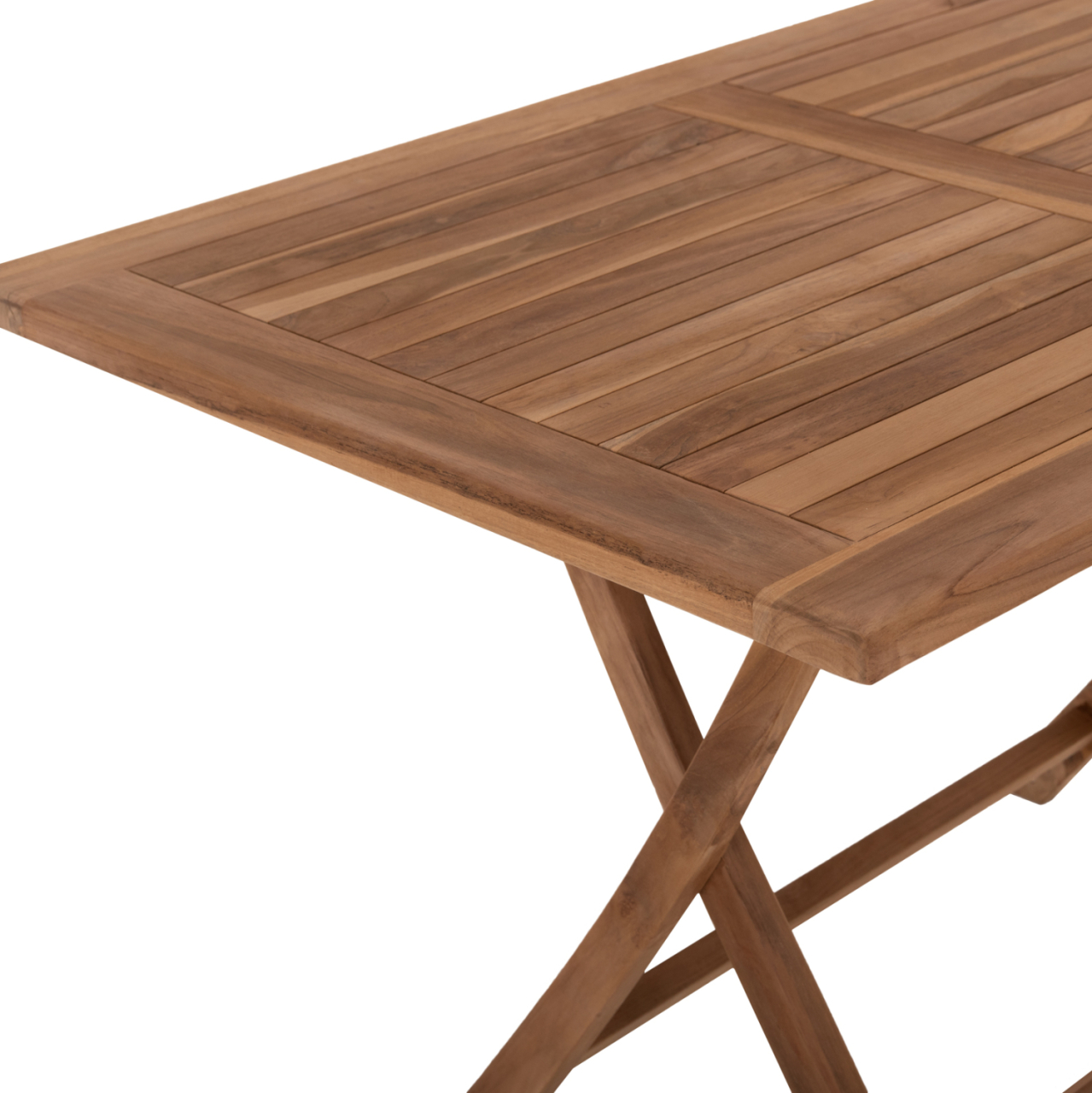 OUTDOOR DINING TABLE KENDALL HM9542 FOLDABLE-TEAK IN NATURAL COLOR 120x80x75Hcm. [5]