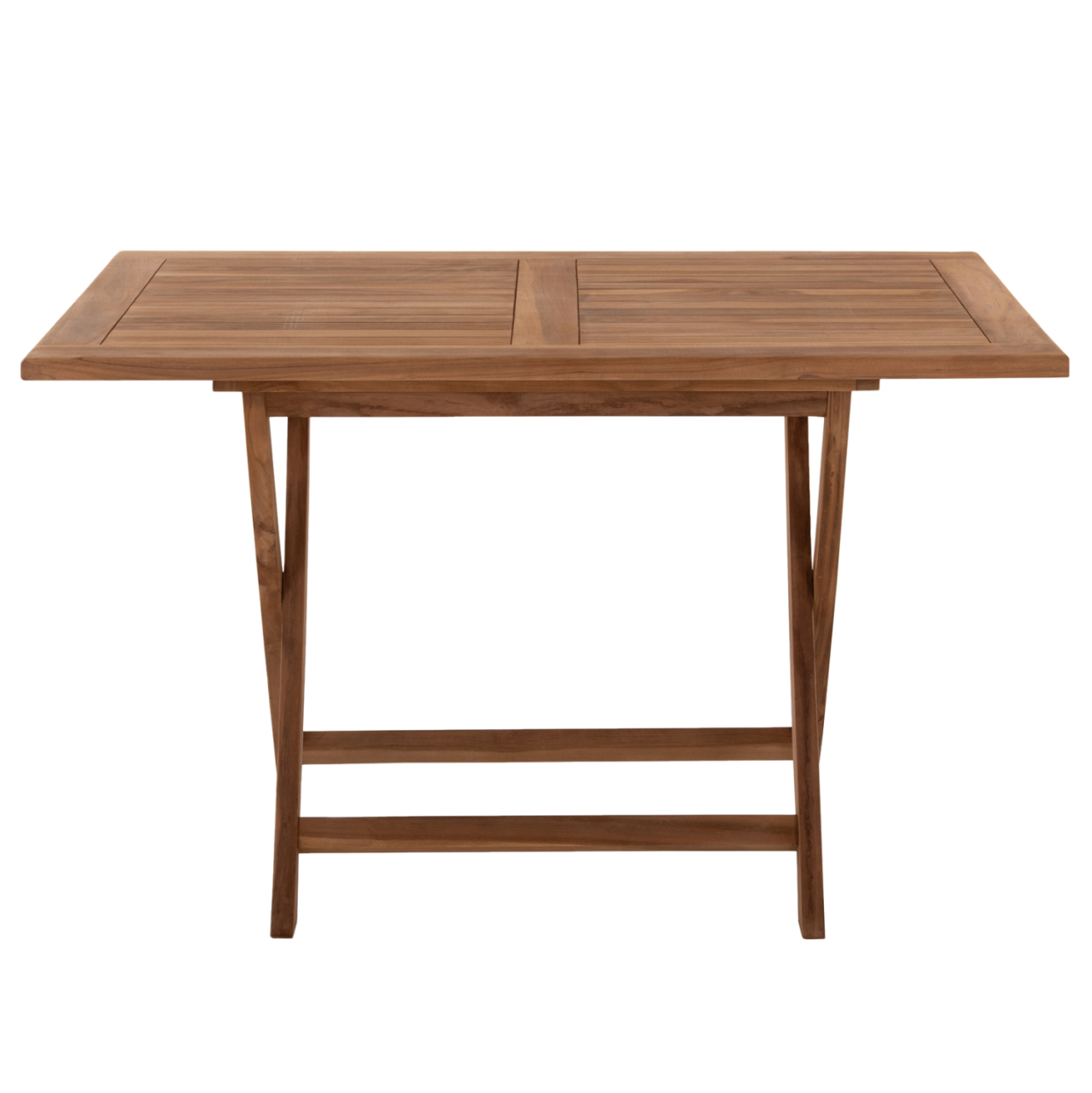 OUTDOOR DINING TABLE KENDALL HM9542 FOLDABLE-TEAK IN NATURAL COLOR 120x80x75Hcm. [3]