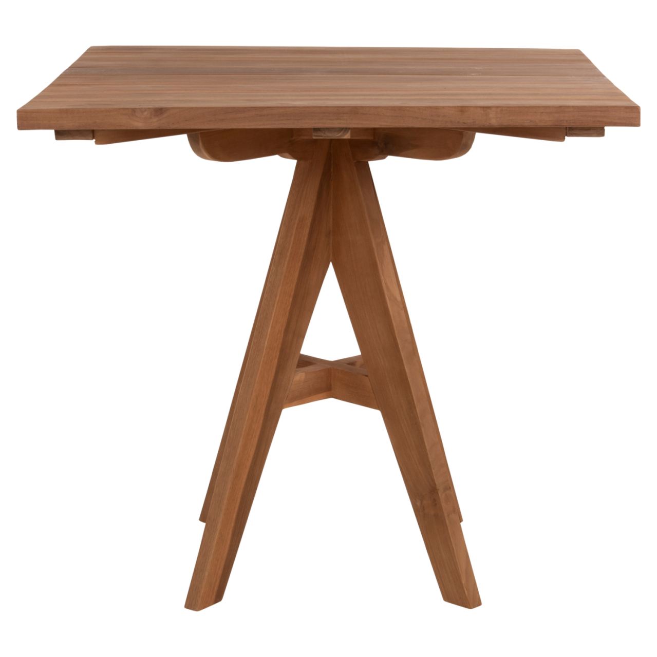 OUTDOOR DINING TABLE LEO HM9622.11 SQUARE TEAK WOOD 80x80x75Hcm. [3]