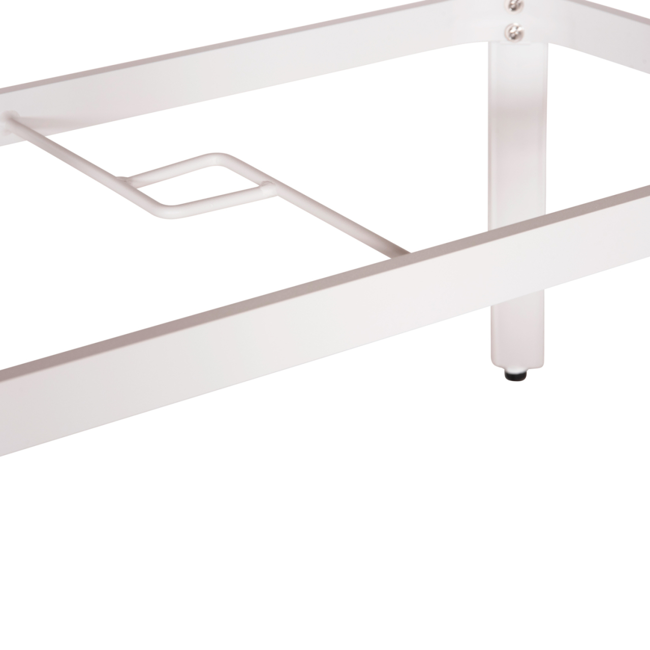 OUTDOOR DINING TABLE TELAMO HM6288.02 ALUMINUM IN WHITE and POLYWOOD TABLETOP 160X90Χ73.5Hcm. [7]