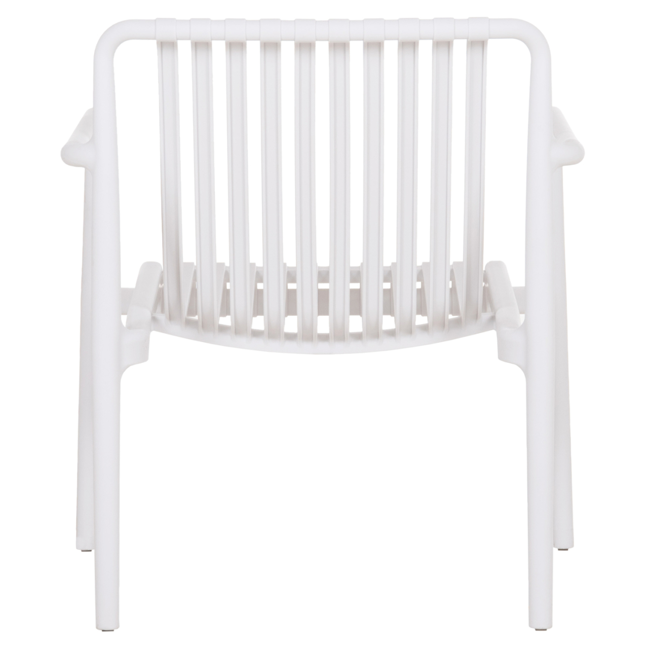 OUTDOOR LOUNGE ARMCHAIR MALEN HM6626.01 WHITE POLYPROPYLENE 67x75x75Hcm [6]