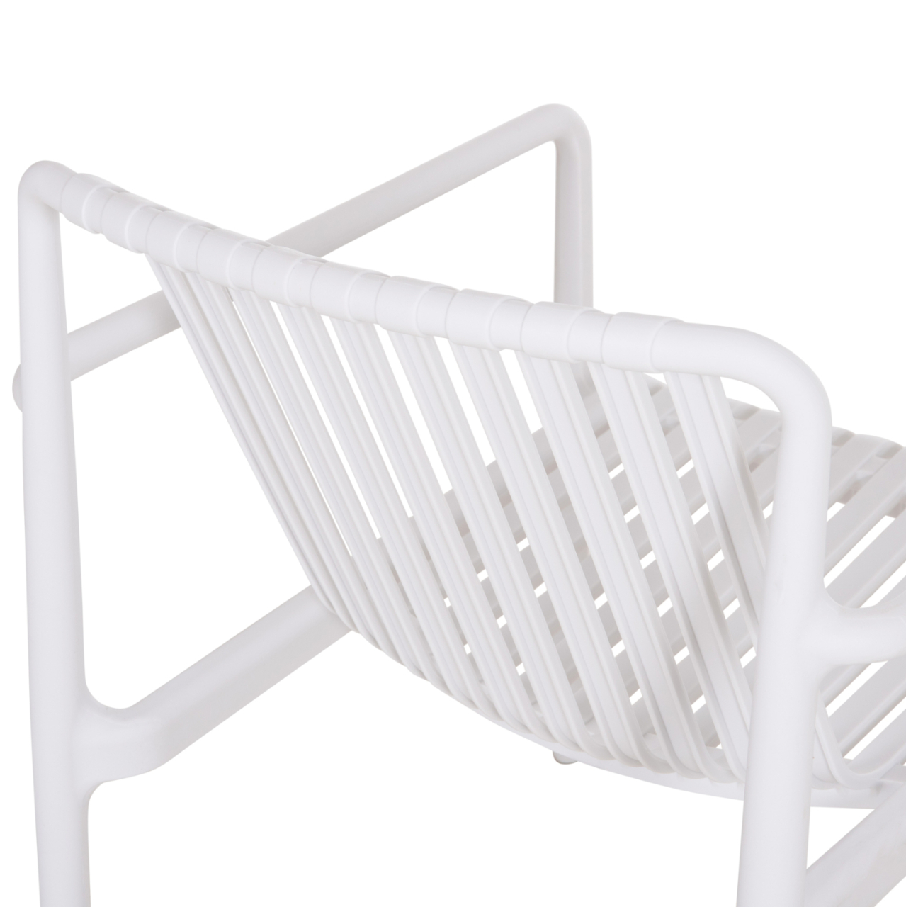 OUTDOOR LOUNGE ARMCHAIR MALEN HM6626.01 WHITE POLYPROPYLENE 67x75x75Hcm [10]