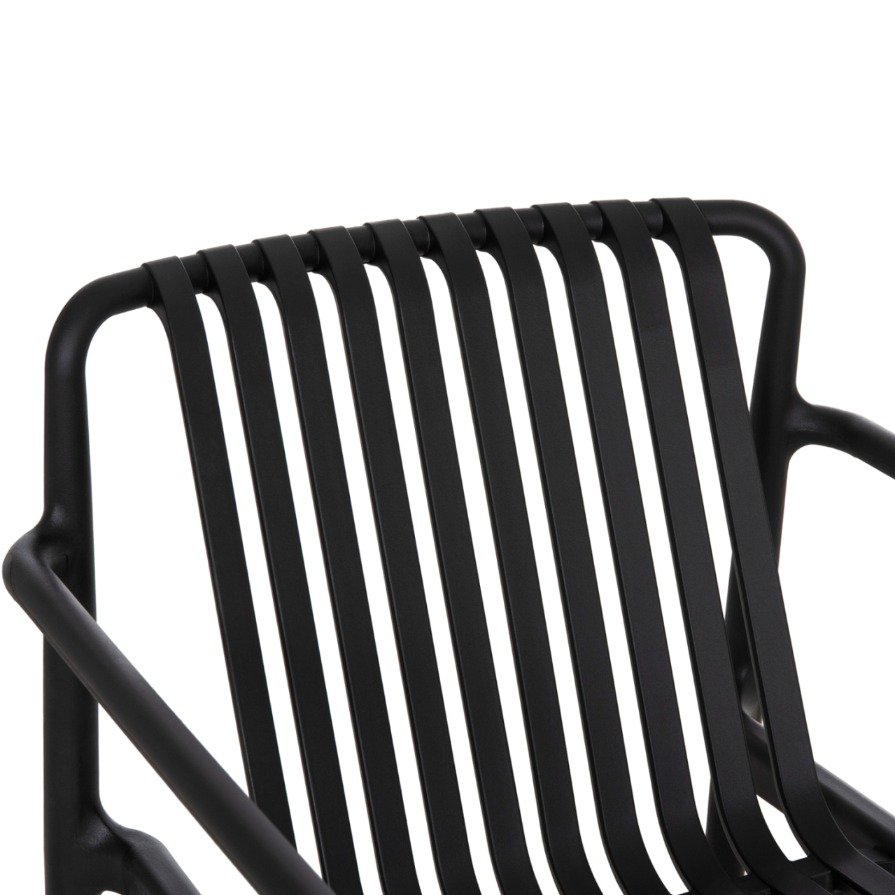 OUTDOOR LOUNGE ARMCHAIR MALEN HM6626.02 BLACK POLYPROPYLENE 67x75x75Hcm [7]