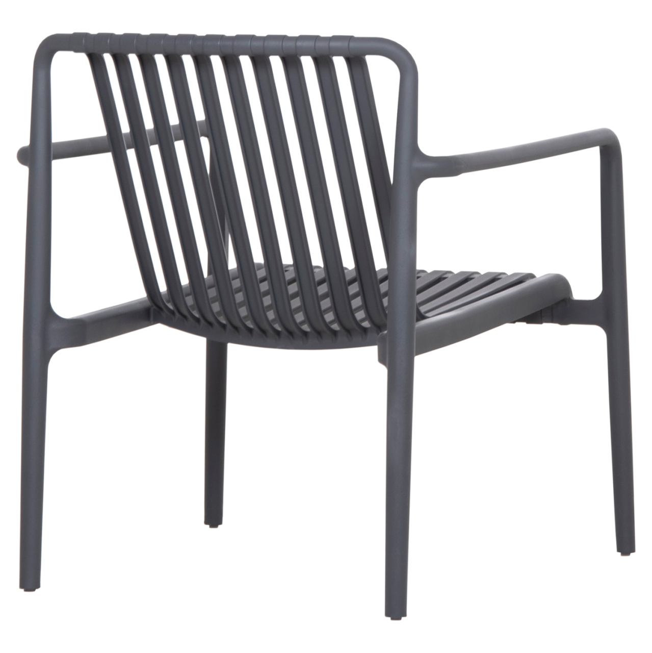 OUTDOOR LOUNGE ARMCHAIR MALEN HM6626.03 GREY POLYPROPYLENE 67x75x75Hcm [5]