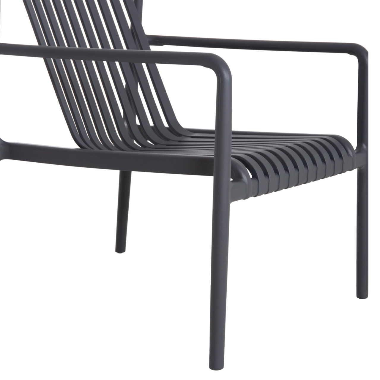 OUTDOOR LOUNGE ARMCHAIR MALEN HM6626.03 GREY POLYPROPYLENE 67x75x75Hcm [9]