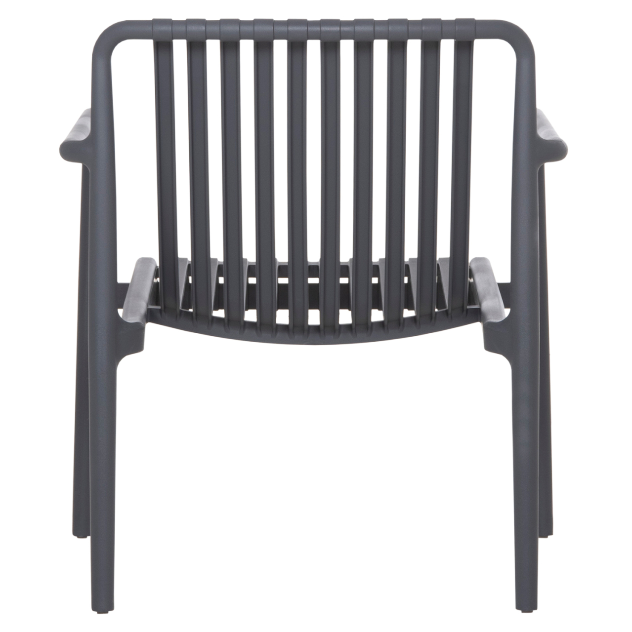 OUTDOOR LOUNGE ARMCHAIR MALEN HM6626.03 GREY POLYPROPYLENE 67x75x75Hcm [6]