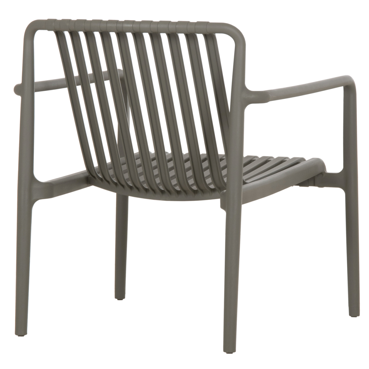 OUTDOOR LOUNGE ARMCHAIR MALEN HM6626.05 OLIVE GREEN POLYPROPYLENE 67x75x75Hcm [5]