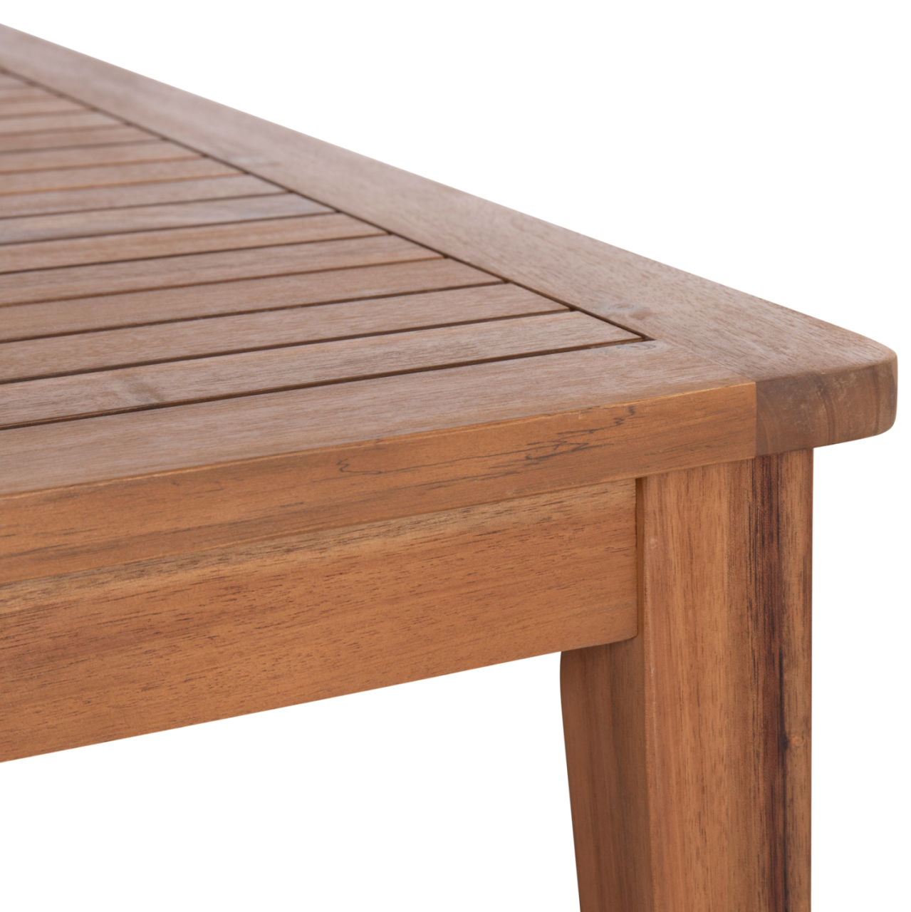 OUTDOOR LOUNGE CORNER 3PCS SET SANJI HM6223 ACACIA WOOD-ALUMINUM FRAME-ROPE [7]