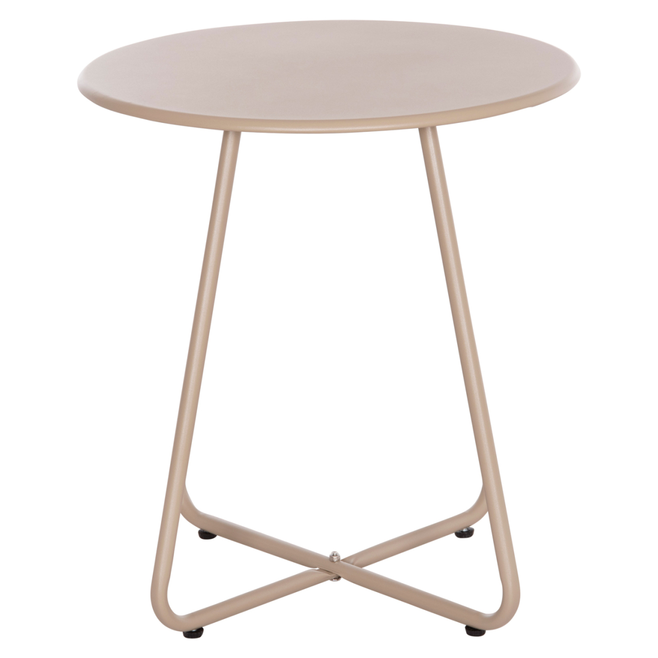 OUTDOOR LOUNGE SET 3PCS OREGO HM21107.03 ALUMINUM and METAL IN CAPPUCCINO COLOR [4]