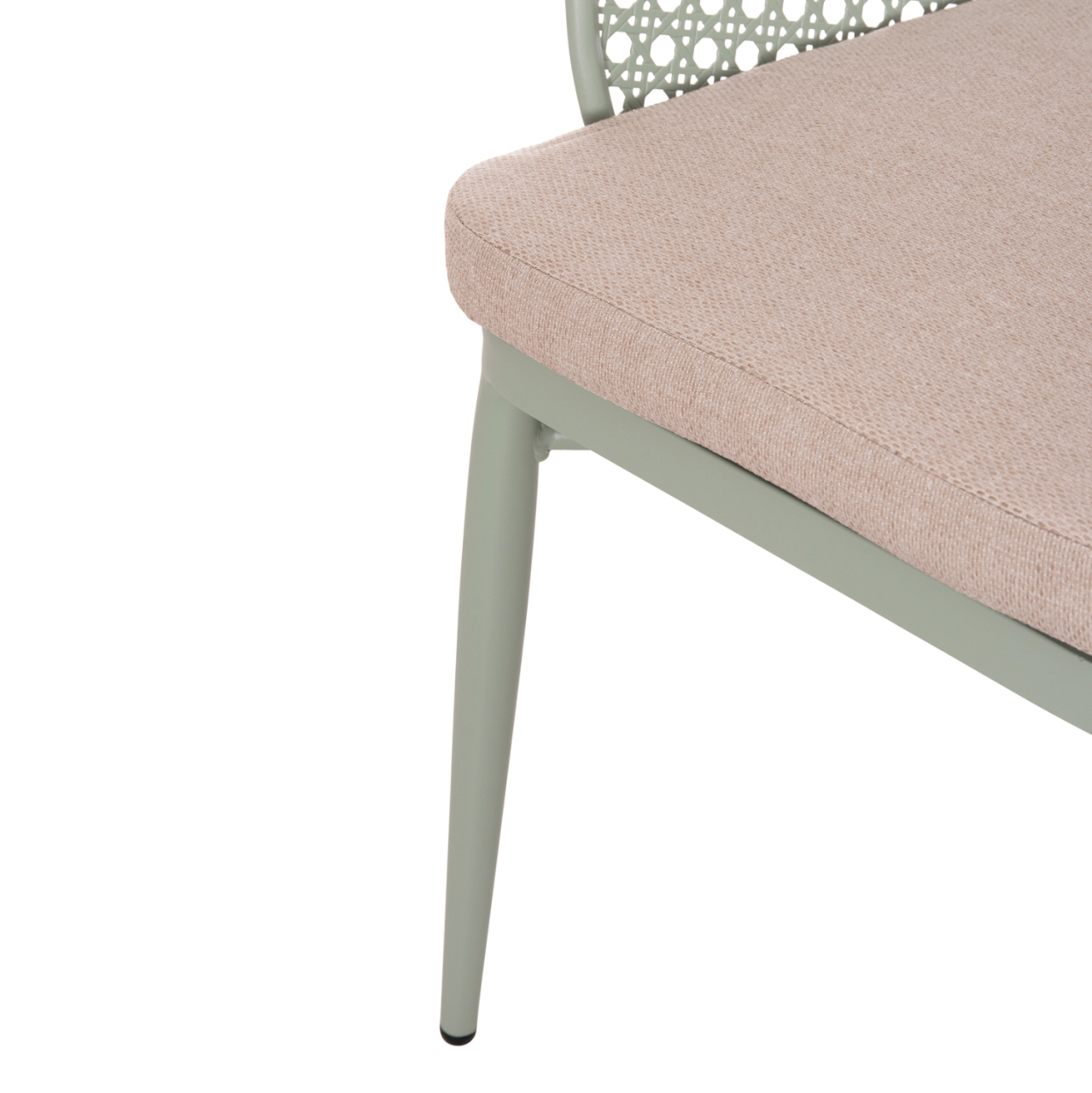 OUTDOOR LOUNGE SET 3PCS OREGO HM21107.06 ALUMINUM and METAL IN PISTACHIO GREEN COLOR [8]