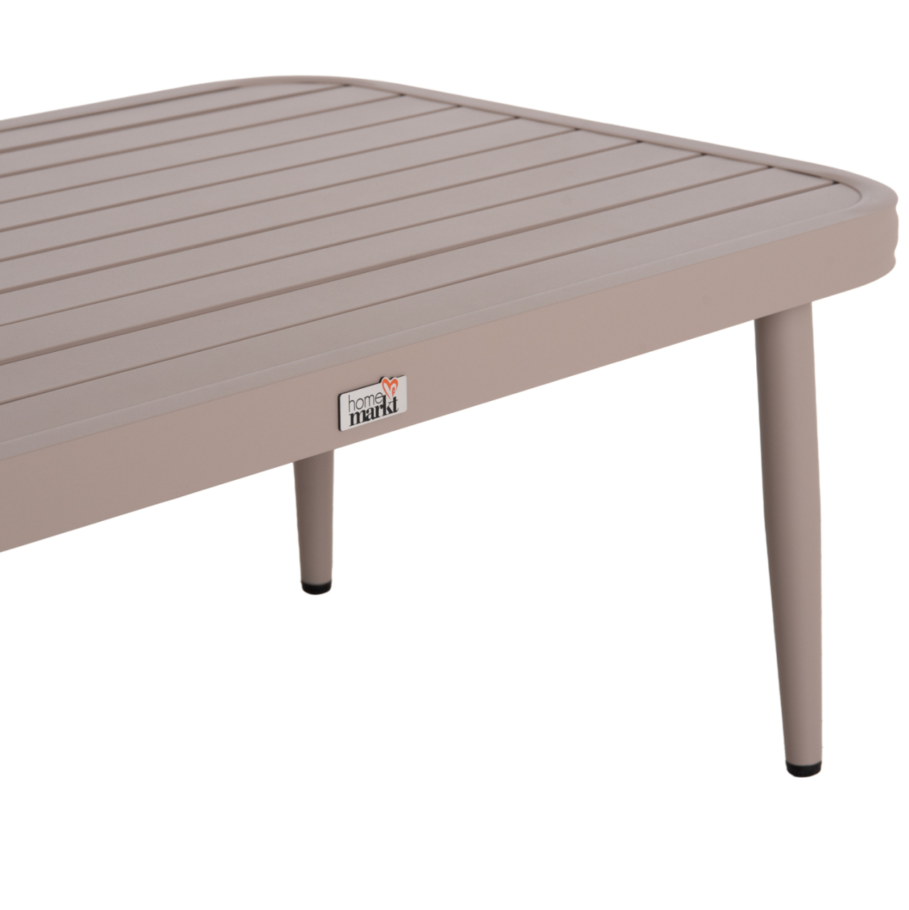 OUTDOOR LOUNGE SET 4-SEAT WILLA HM6505.02 ALUMINUM-ROPE IN BEIGE--CUSHIONS IN GREY [10]