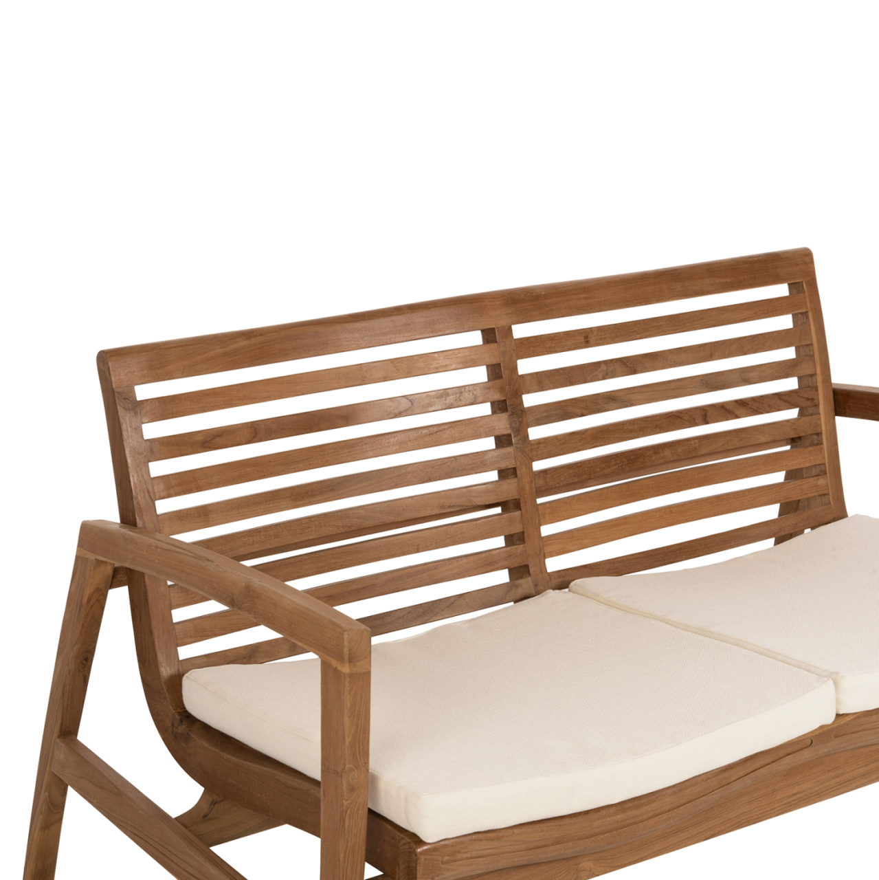 OUTDOOR LOUNGE SET 4PCS DOVER HM9624 RECYCLED TEAK WOOD-CUSHIONS IN MOCHA COLOR [5]