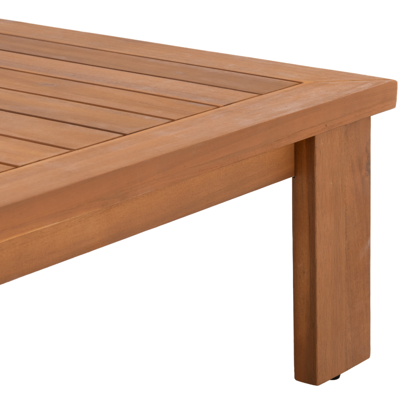 OUTDOOR LOUNGE SET 4PCS MIREX HM6521 ACACIA WOOD--POLYESTER CUSHIONS COVERS IN ECRU [10]