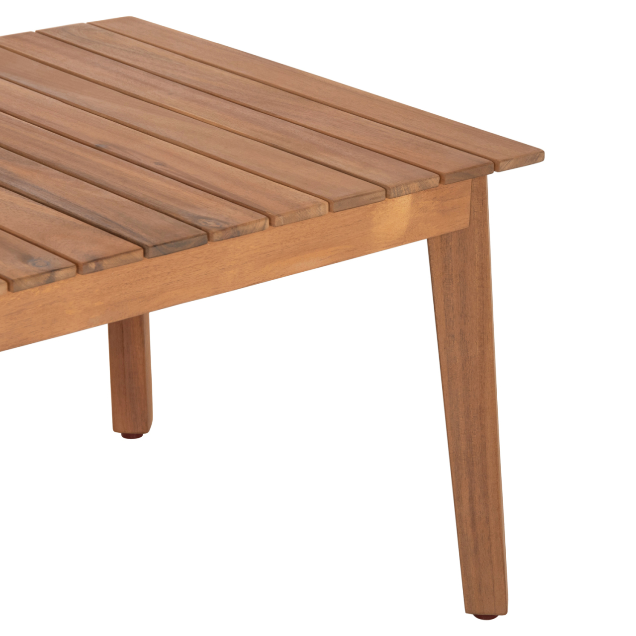 OUTDOOR LOUNGE SET 4PCS SAVANNA HM6442 ACACIA WOOD--ROPE--POLYESTER FABRIC IN BEIGE [10]
