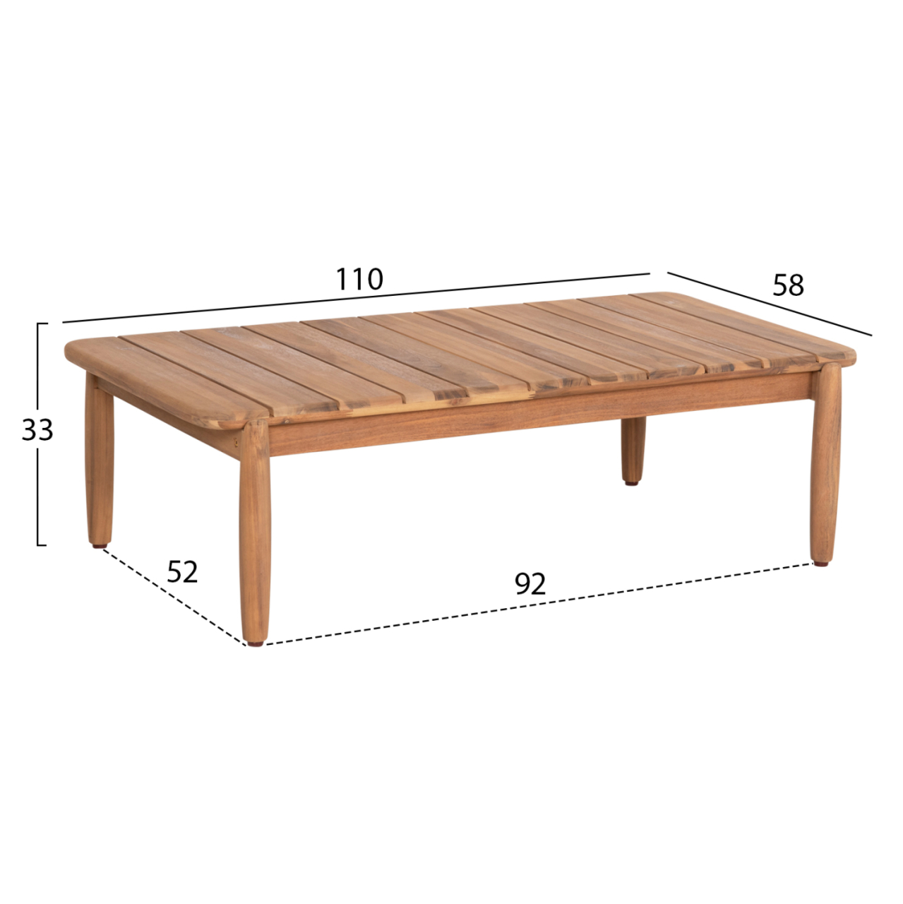 OUTDOOR LOUNGE SET 4PCS TERRA HM6449 ACACIA WOOD-ROPE--CUSHIONS IN BEIGE [4]
