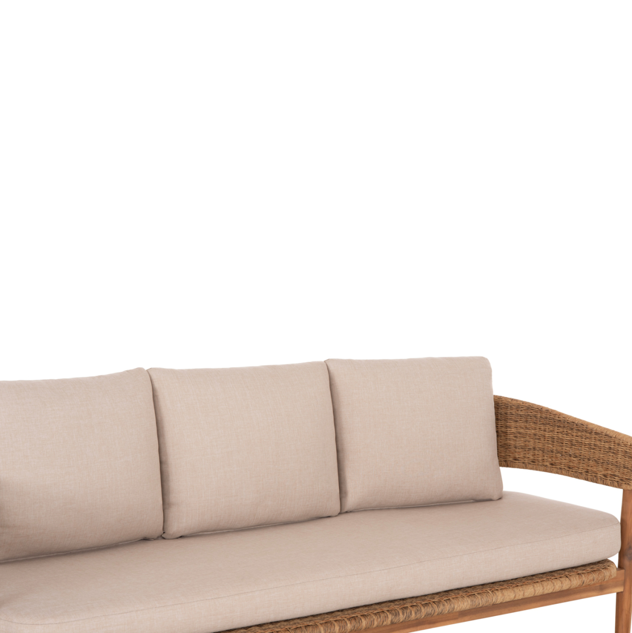 OUTDOOR LOUNGE SET 4PCS TERRA HM6449 ACACIA WOOD-ROPE--CUSHIONS IN BEIGE [7]