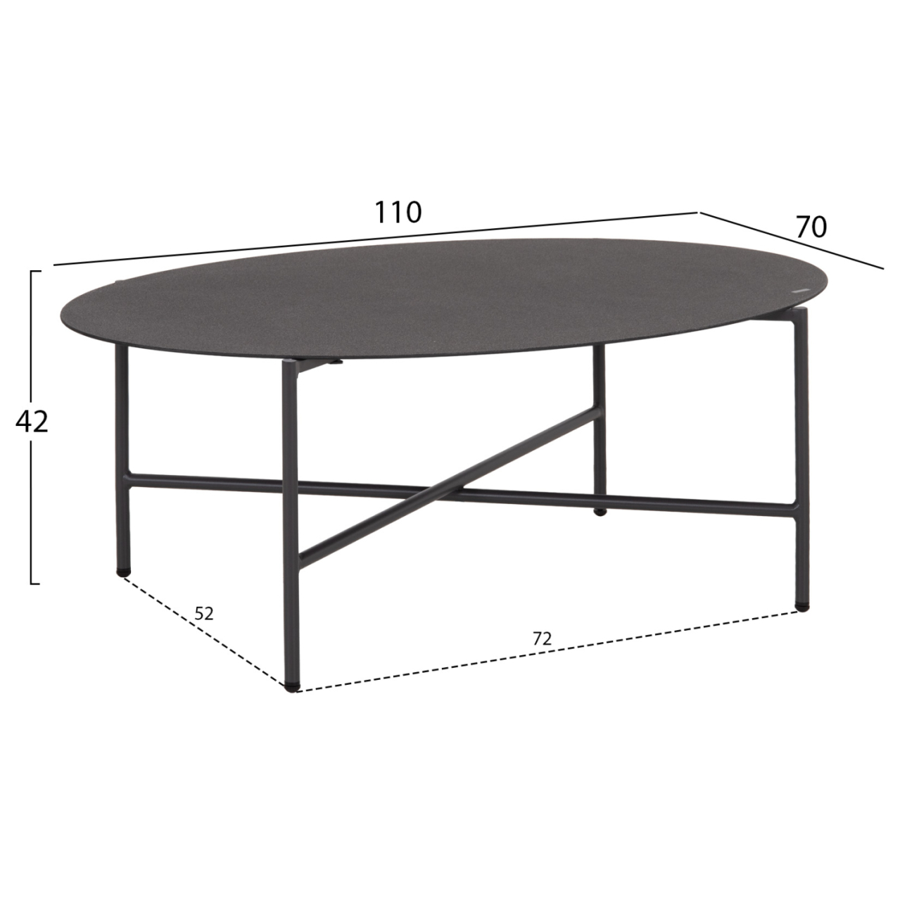 OUTDOOR LOUNGE SET 5-SEAT ELOWEN HM6508.01 ALUMINUM-ROPE-CUSHIONS---GREY [4]