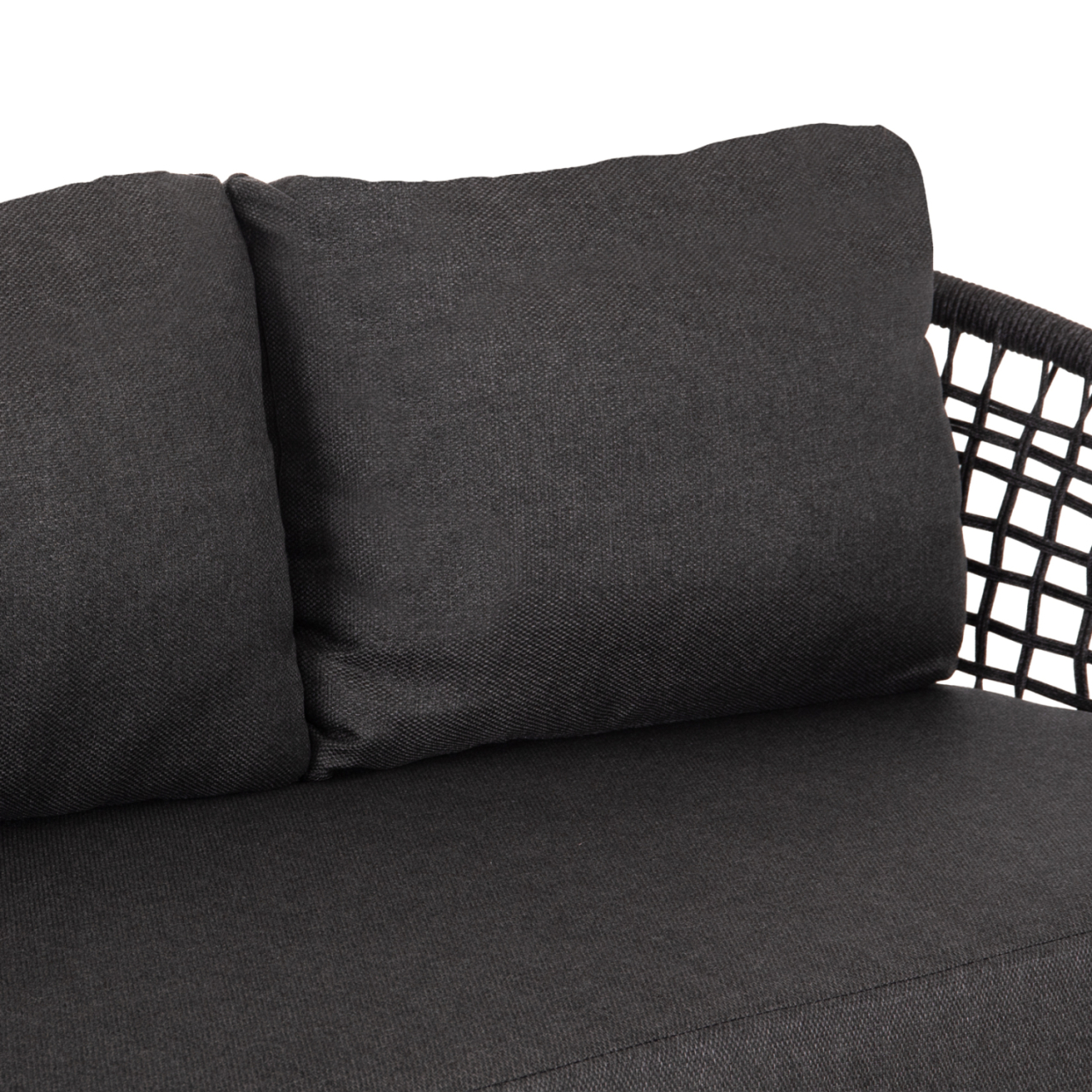 OUTDOOR LOUNGE SET 5-SEAT ELOWEN HM6508.01 ALUMINUM-ROPE-CUSHIONS---GREY [7]