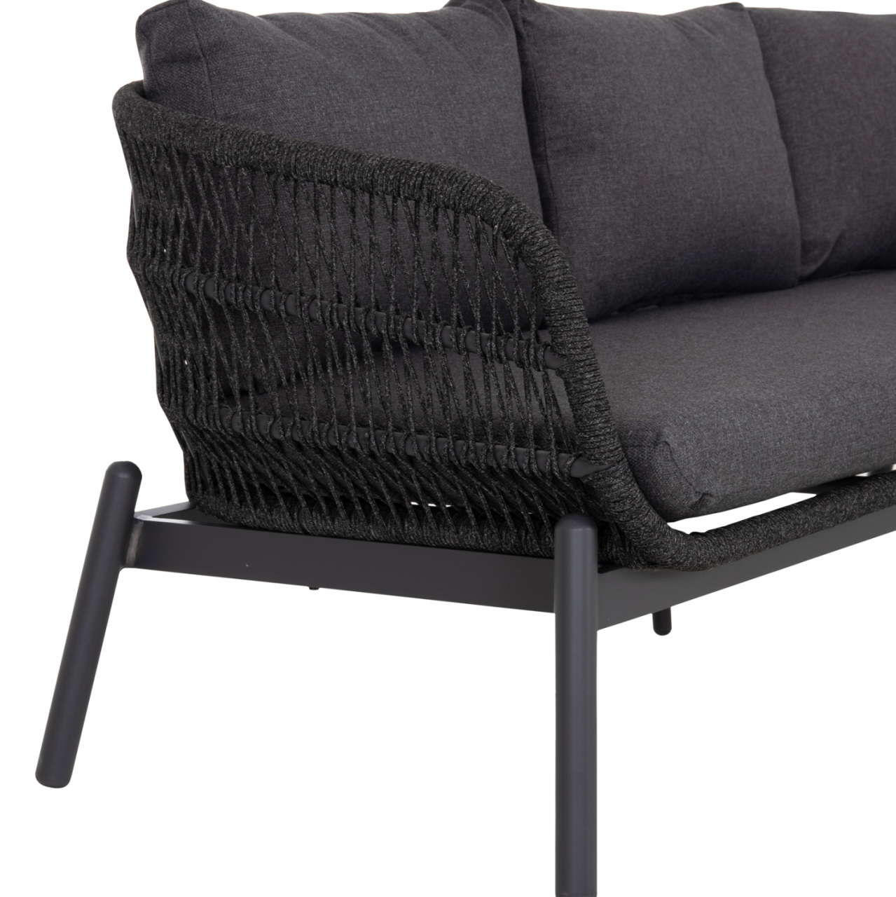 OUTDOOR LOUNGE SET 5PCS MEMFIS HM6470.01 ALUMINUM-ROPE-CERAMIC TOP---GREY [8]