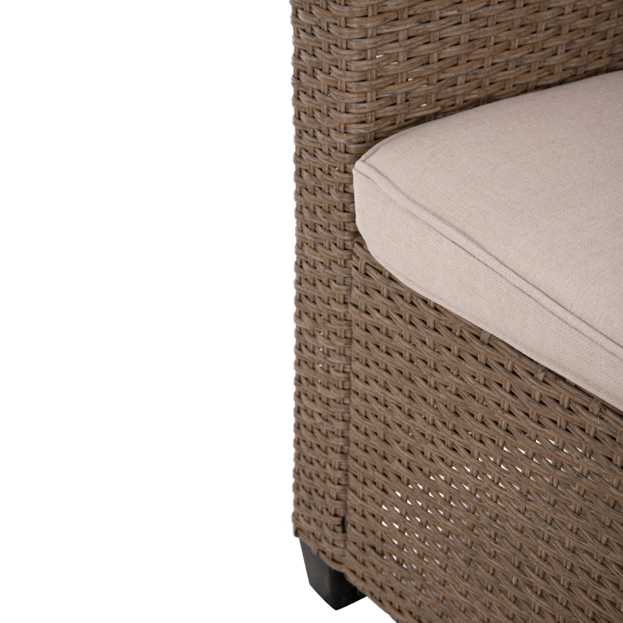 OUTDOOR LOUNGE SET CORNER SOFA and TABLE CARSON HM6078.02 MOCHA SYNTHETIC RATTAN-CUSHIONS-PS WOOD [7]