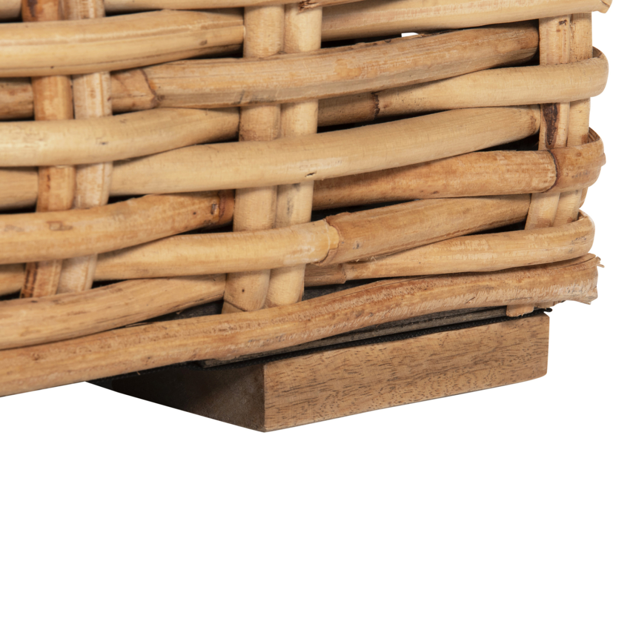 OUTDOOR LOUNGER TROPEL HM9810 MANGO WOOD-RATTAN NATURAL-WHITE CUSHIONS 110x88x70-85Hcm. [9]