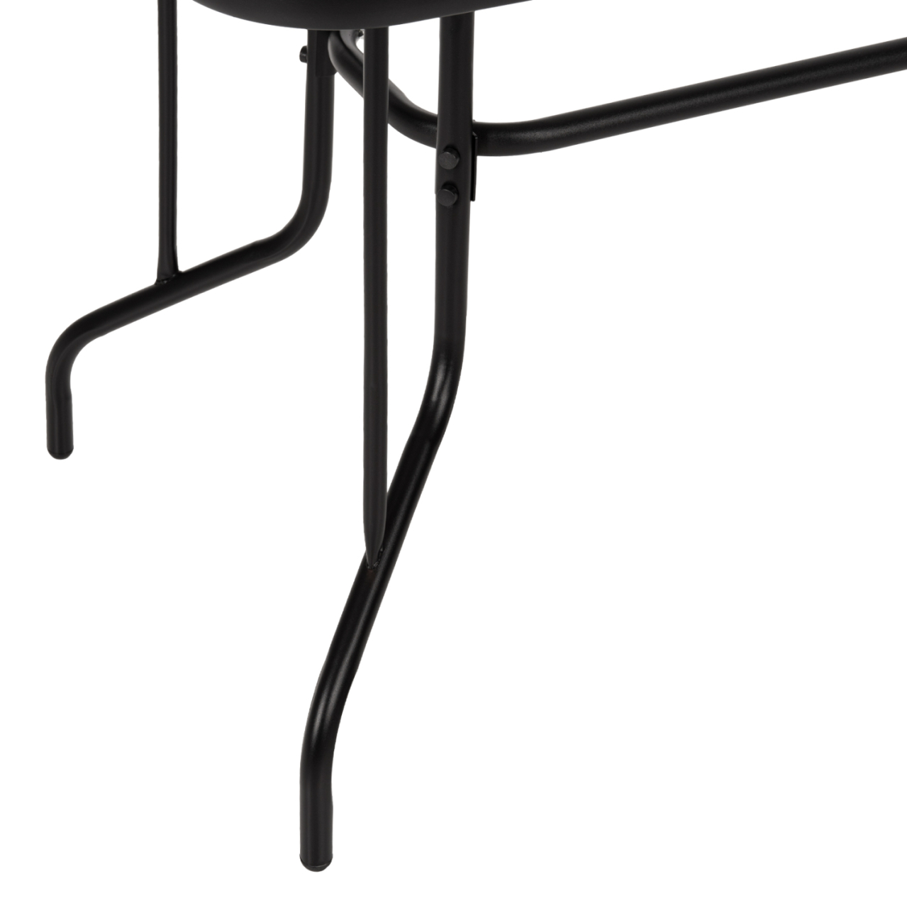 OUTDOOR METALLIC TABLE ADAM HM5020.03 BLACK WITH REINFORCED GLASS TOP 110Χ60Χ71Hcm. [6]