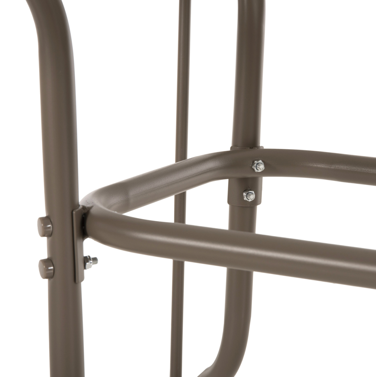 OUTDOOR METALLIC TABLE ADAM HM5679.04 CHAMPAGNE COLOR WITH REINFORCED GLASS TOP 120Χ70Χ71Hcm. [7]