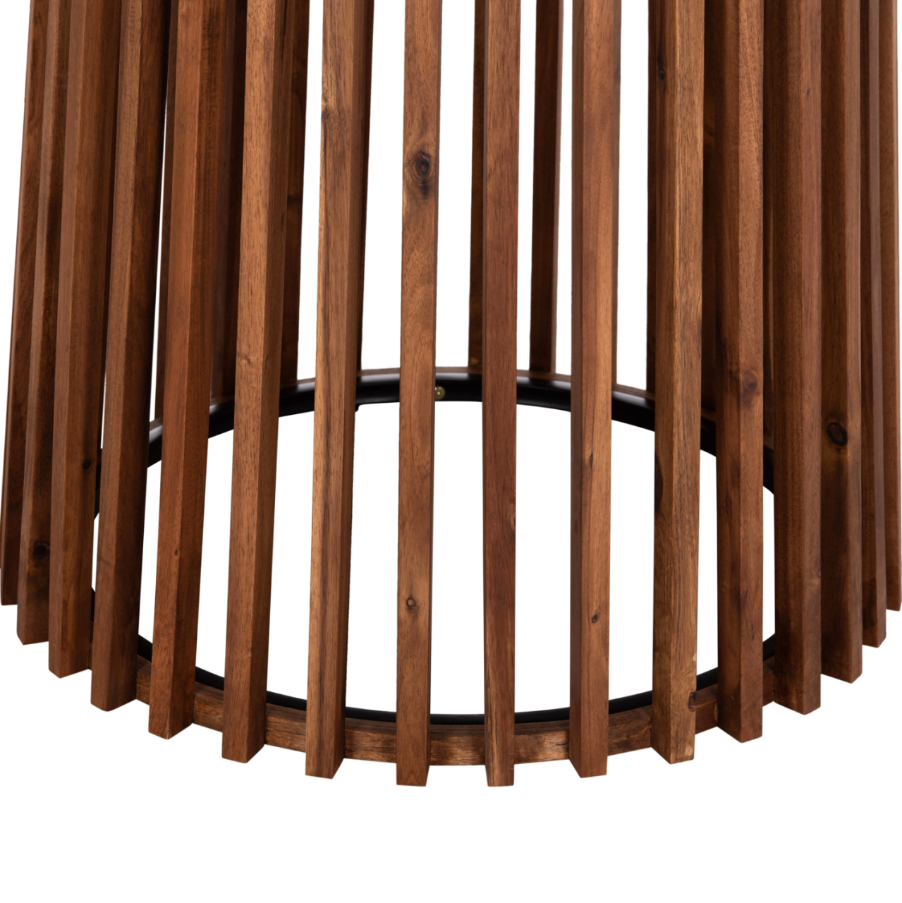 OUTDOOR ROUND DINING TABLE CRISTOBAL HM6235 ACACIA WOOD-CEMENT TOP Φ120x77Hcm. [10]