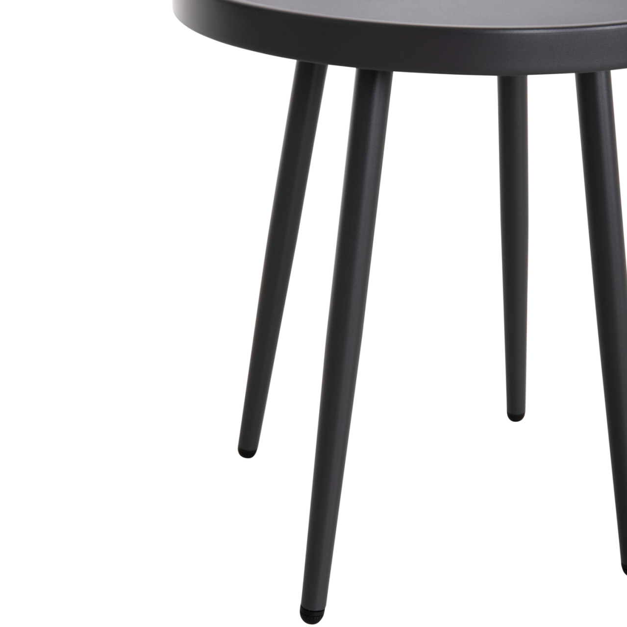 OUTDOOR ROUND SIDE TABLE TEROC HM6433.01 ALUMINUM IN GREY Φ47x53Hcm. [9]