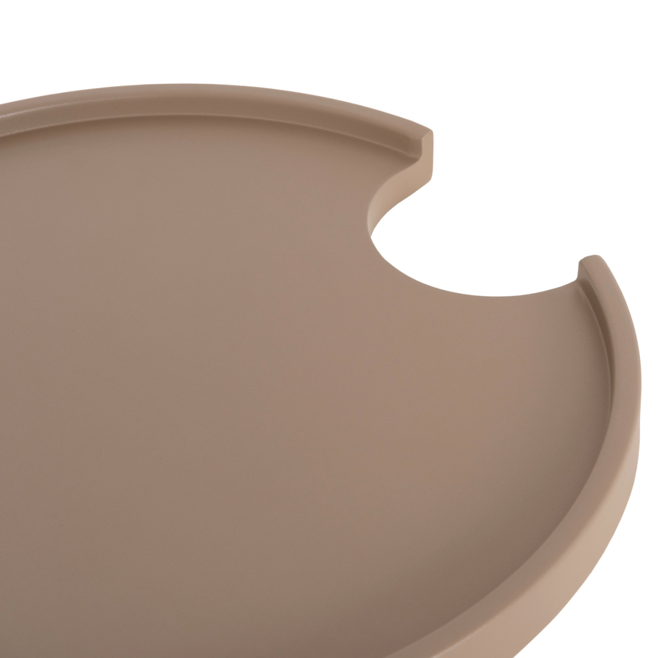 OUTDOOR ROUND SIDE TABLE TEROC HM6433.03 ALUMINUM IN CAPPUCCINO Φ47x53Hcm. [10]