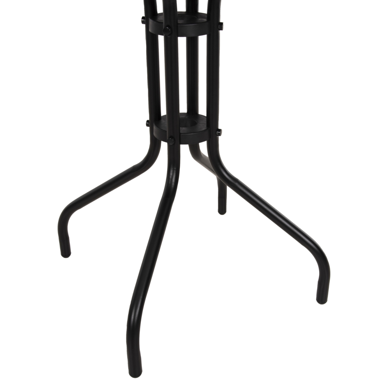 OUTDOOR ROUND TABLE BLACK HM5973.03 METALLIC IN BLACK Φ60x70Hcm. [6]