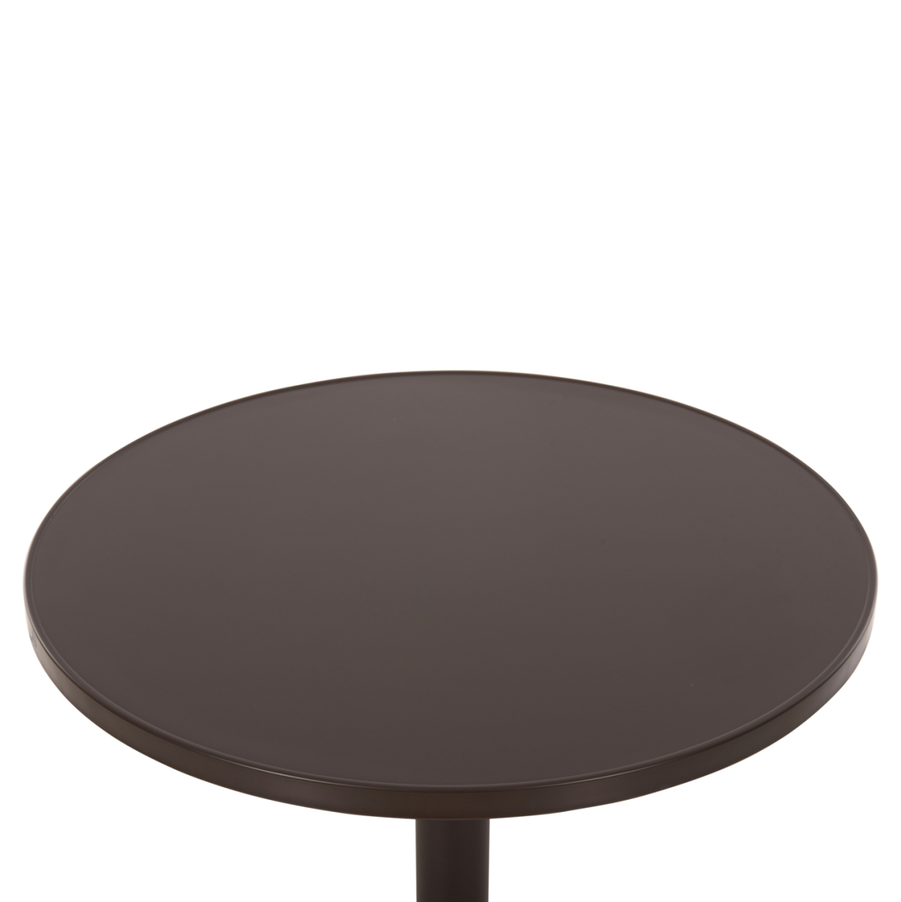 OUTDOOR ROUND TABLE GOSS HM5974.02 ALUMINUM IN BROWN Φ60x70Hcm. [4]