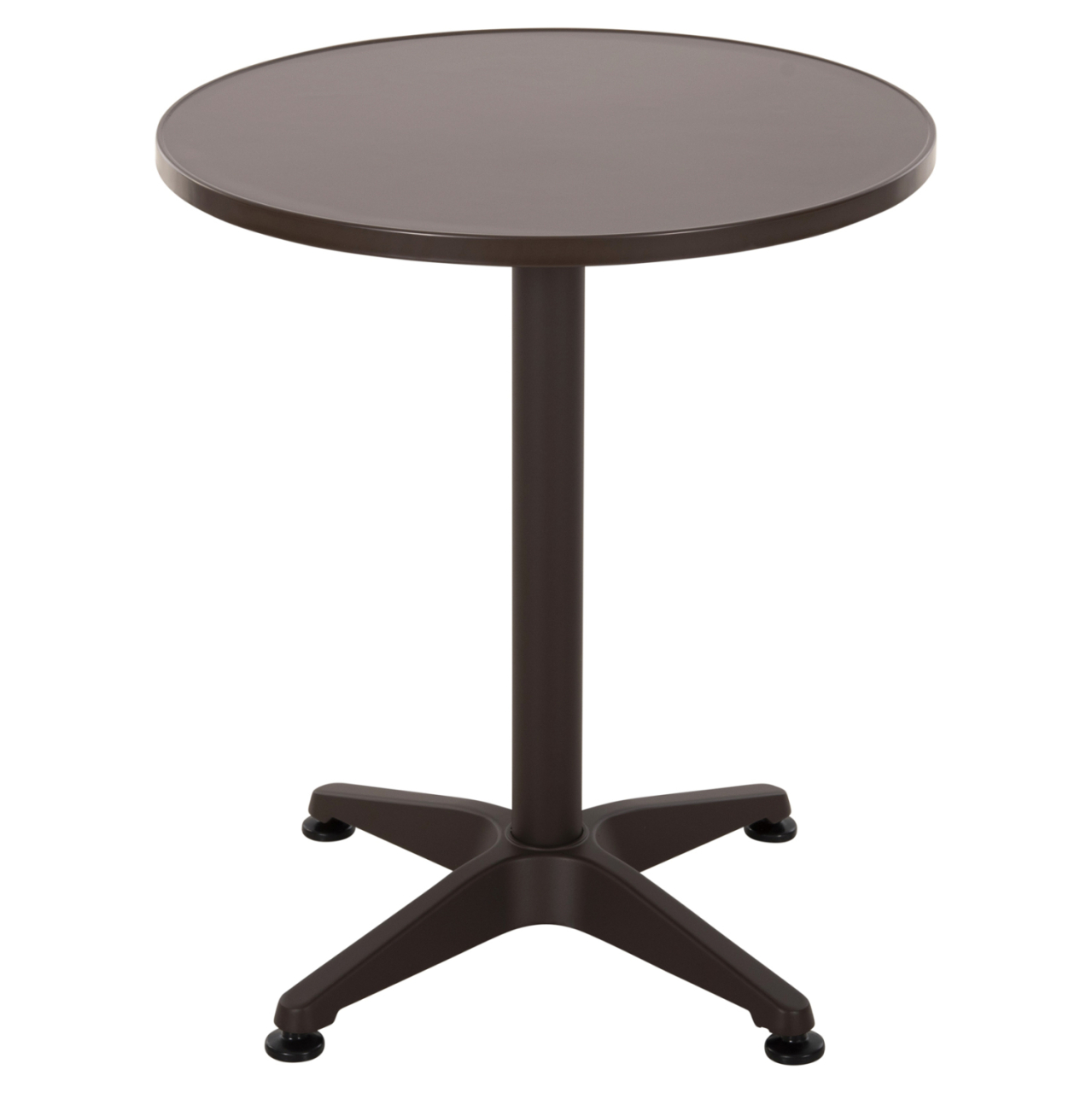 OUTDOOR ROUND TABLE GOSS HM5974.02 ALUMINUM IN BROWN Φ60x70Hcm. [3]