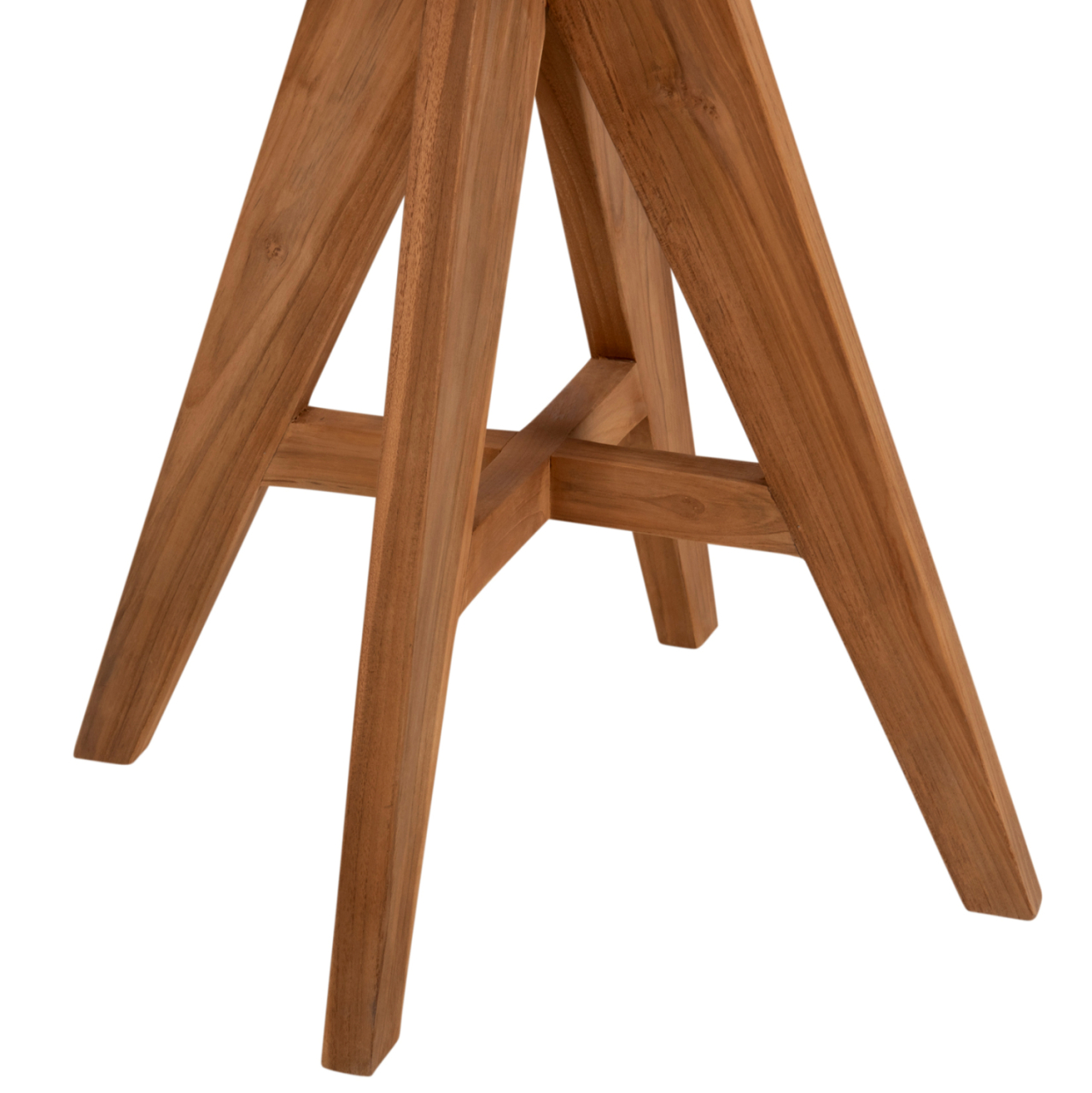 OUTDOOR ROUND TABLE LEO HM9623.11 TEAK WOOD 80x80x75Hcm. [6]