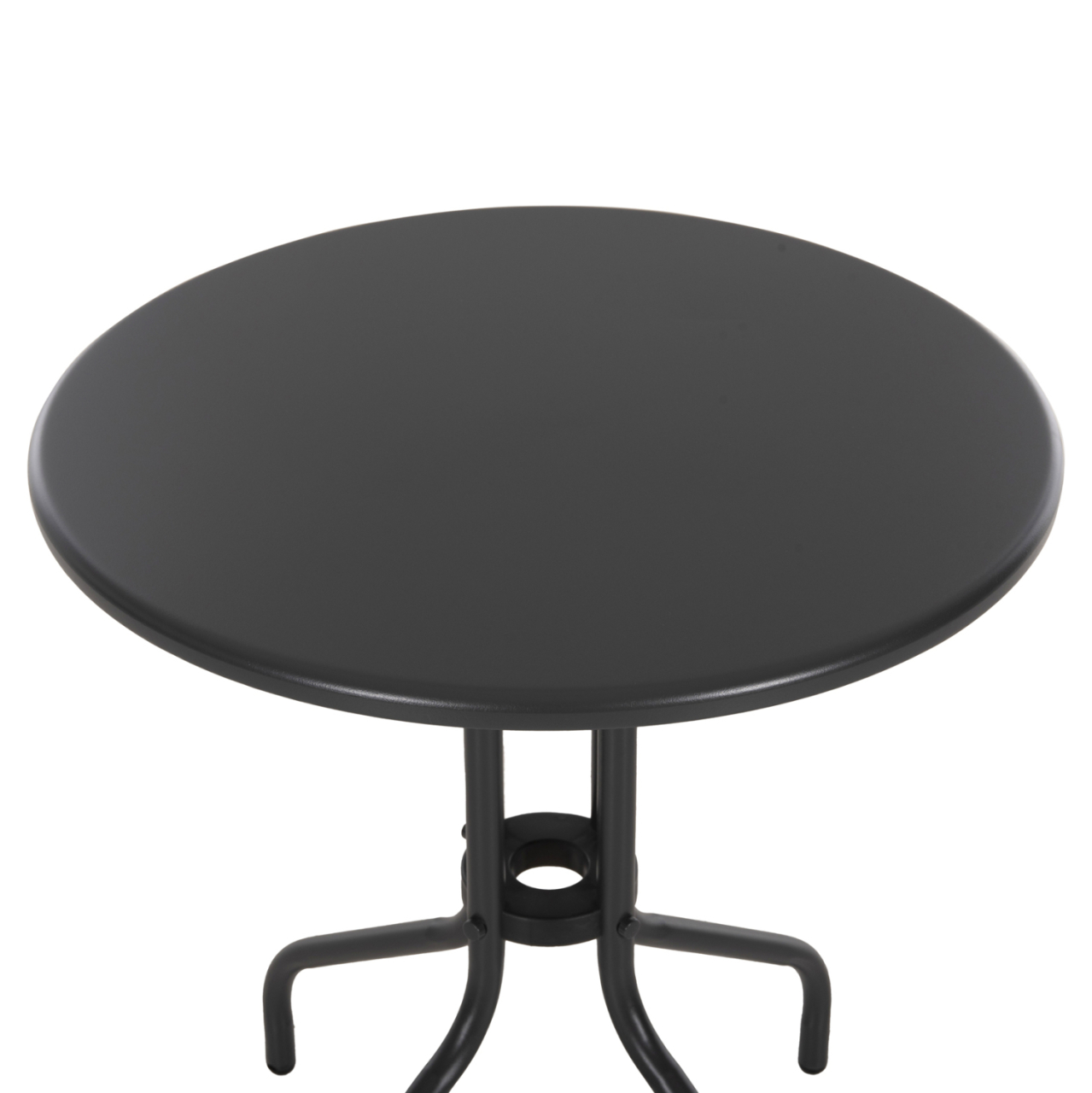 OUTDOOR ROUND TABLE LINO HM5973.01 METALLIC IN GREY Φ60x70Hcm. [4]