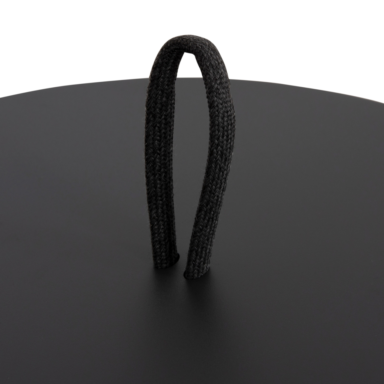 OUTDOOR SIDE TABLE MINO HM6433.01 ALUMINUM and ROPE IN GREY Φ47x53Hcm. [8]