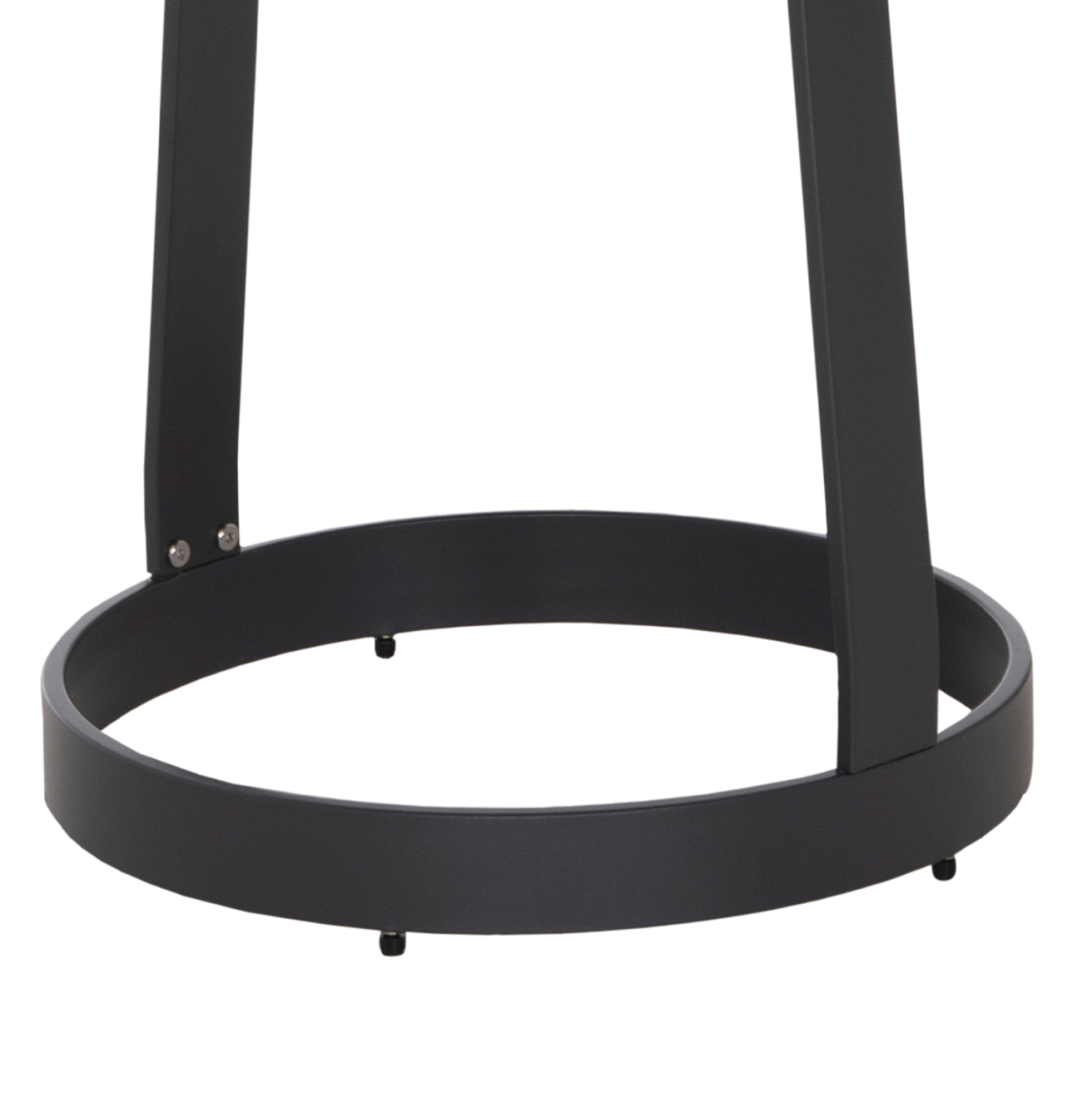 OUTDOOR SIDE TABLE MINO HM6433.01 ALUMINUM and ROPE IN GREY Φ47x53Hcm. [9]