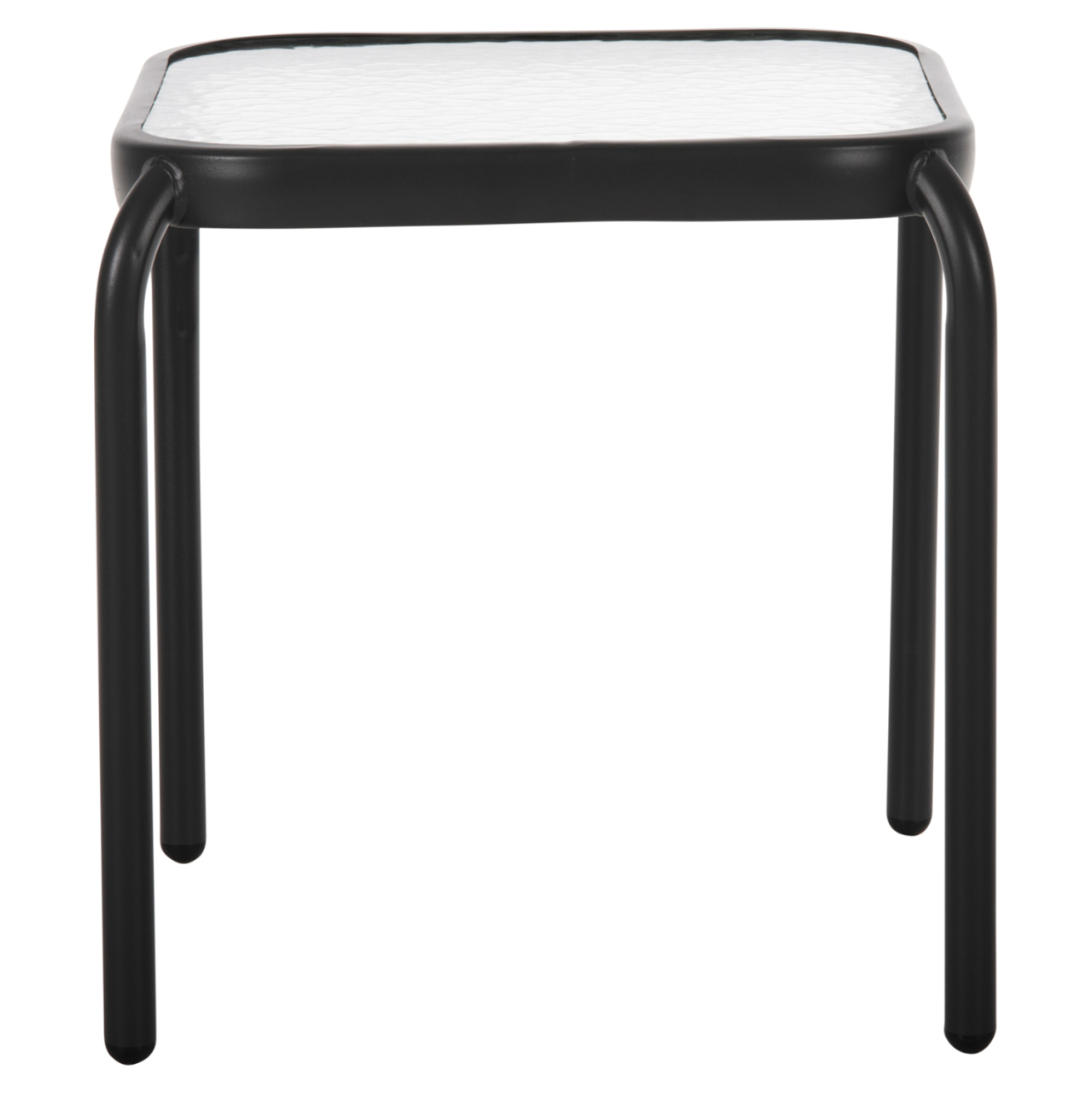 OUTDOOR SIDE TABLE SQUARE DIDO HM5975.01 METAL IN ANTHRACITE-GLASS 41x41x43Hcm. [3]
