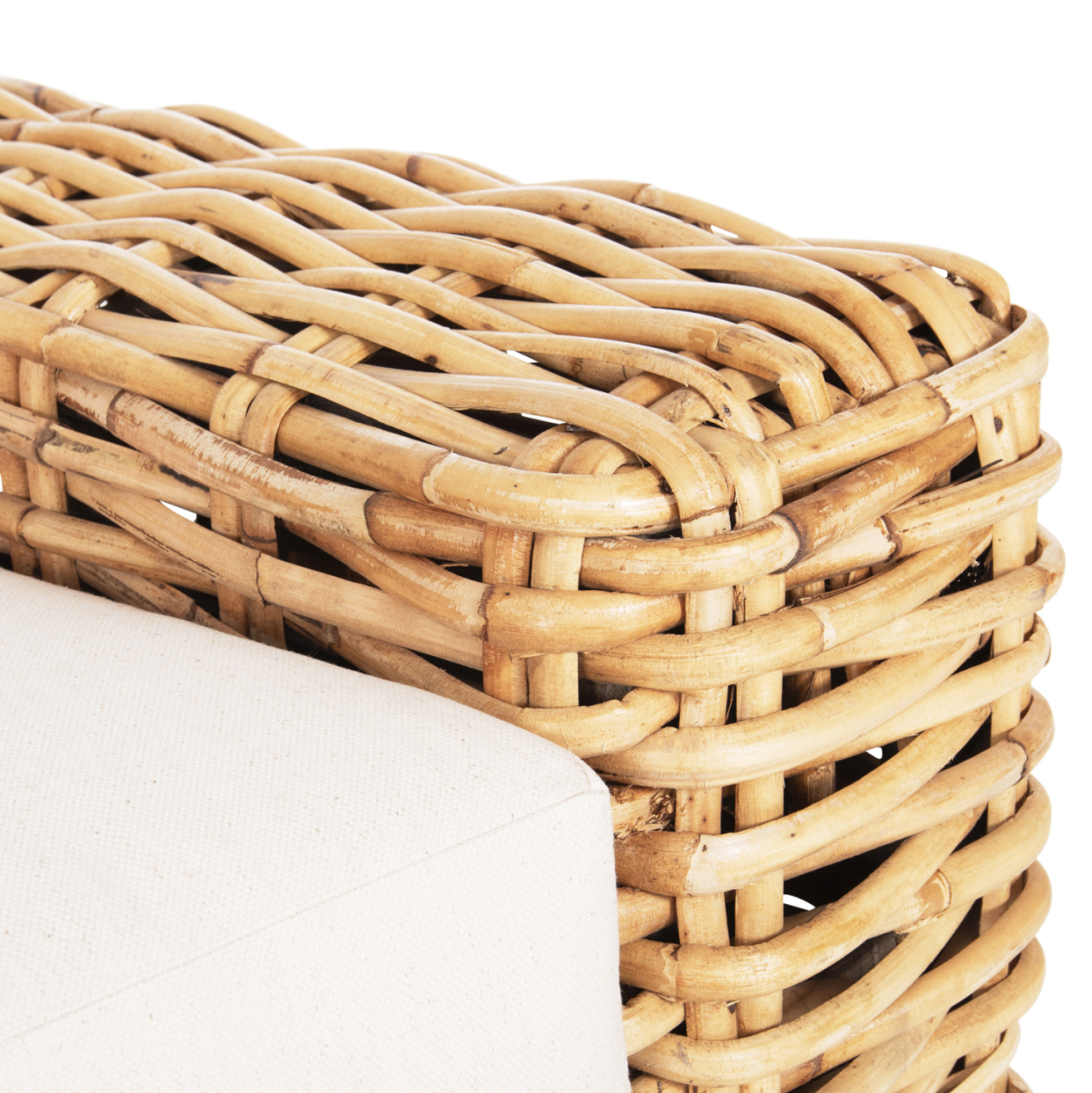 OUTDOOR SOFA 3-SEATER TROPEL HM9808 MANGO WOOD-RATTAN NATURAL COLOR-WHITE CUSHIONS 216x88x70-85Hcm. [8]