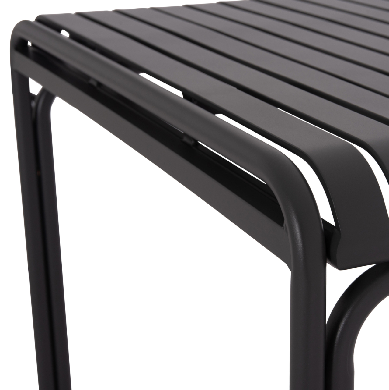OUTDOOR SQUARE ALUMINUM TABLE RACHEL HM6338.01 GREY COLOR 80x80x76Hcm. [10]