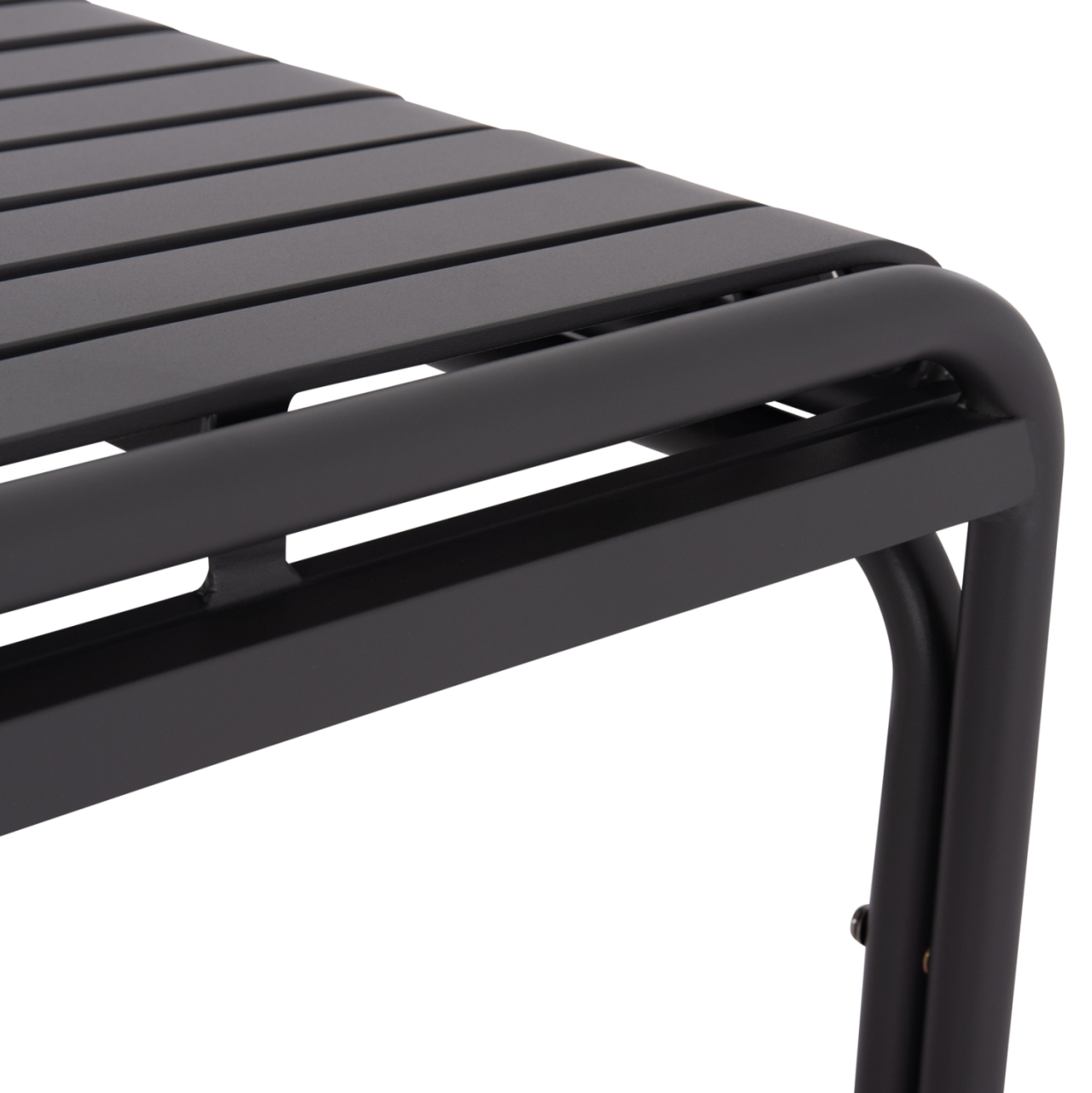OUTDOOR SQUARE ALUMINUM TABLE RACHEL HM6338.01 GREY COLOR 80x80x76Hcm. [4]