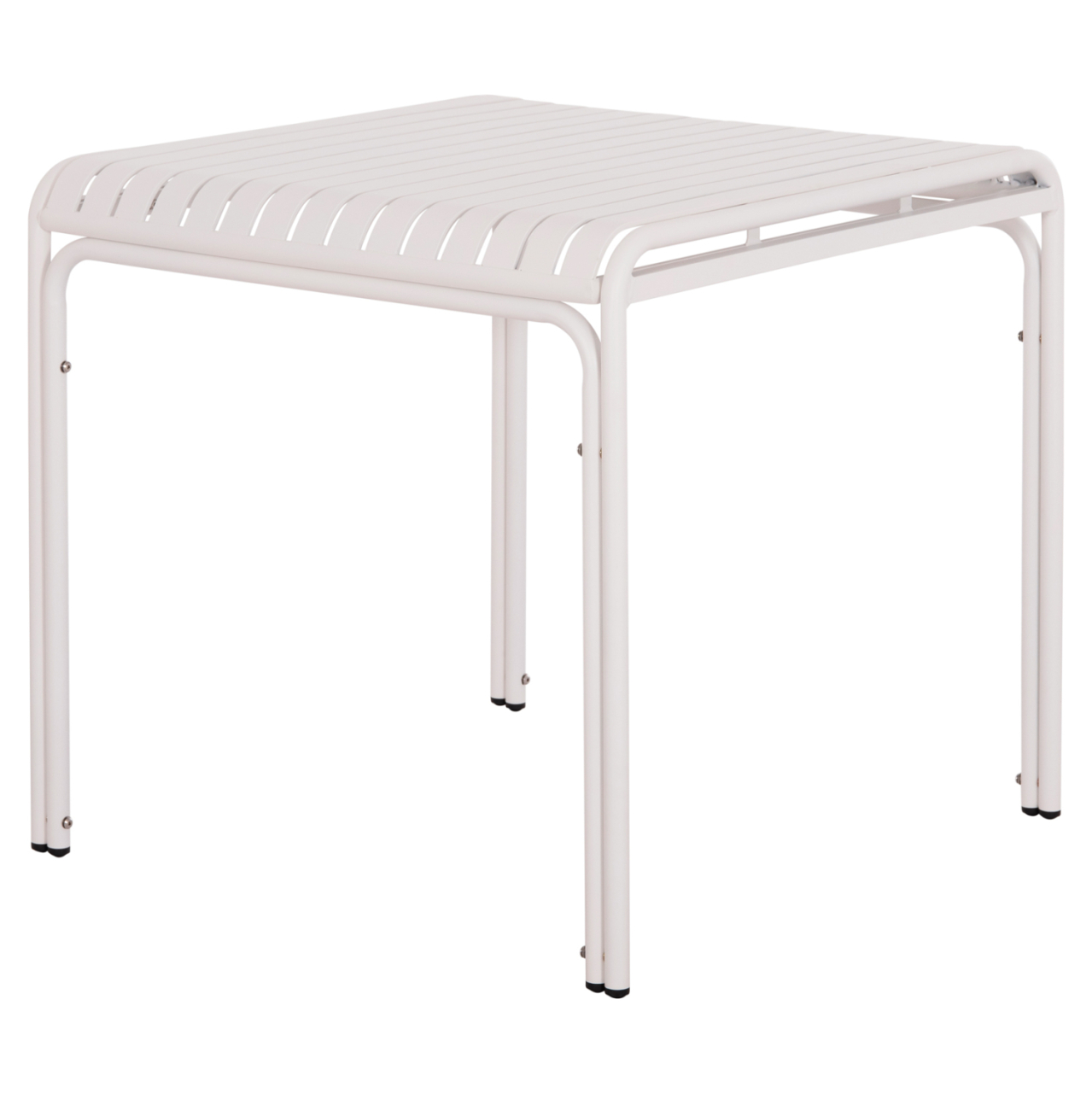 OUTDOOR SQUARE ALUMINUM TABLE RACHEL HM6338.02 WHITE COLOR 80x80x75Hcm. [6]